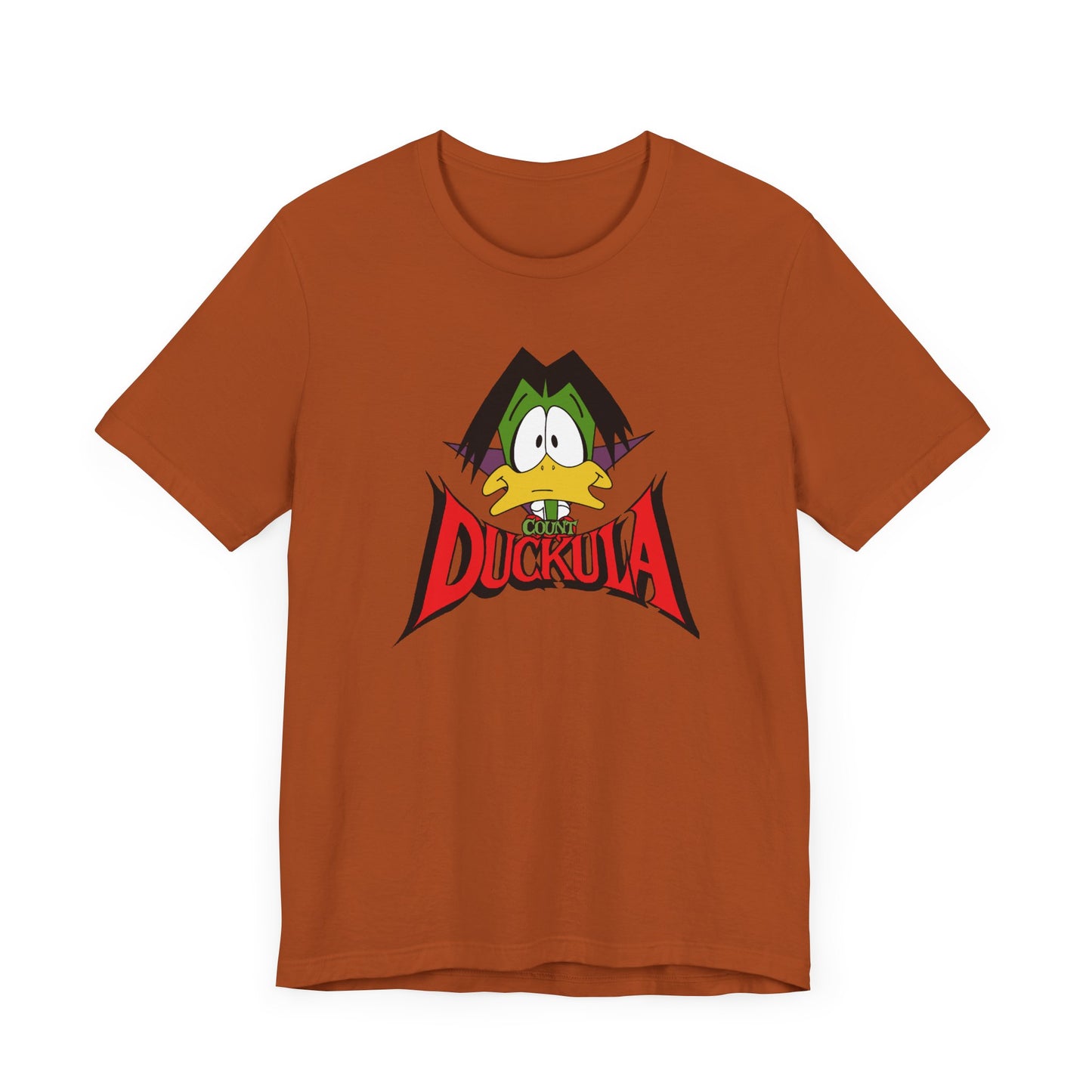 Count Duckula Short Sleeve Tee Shirt - A Nostalgic Nod to Everyone’s Favorite Vampire Duck