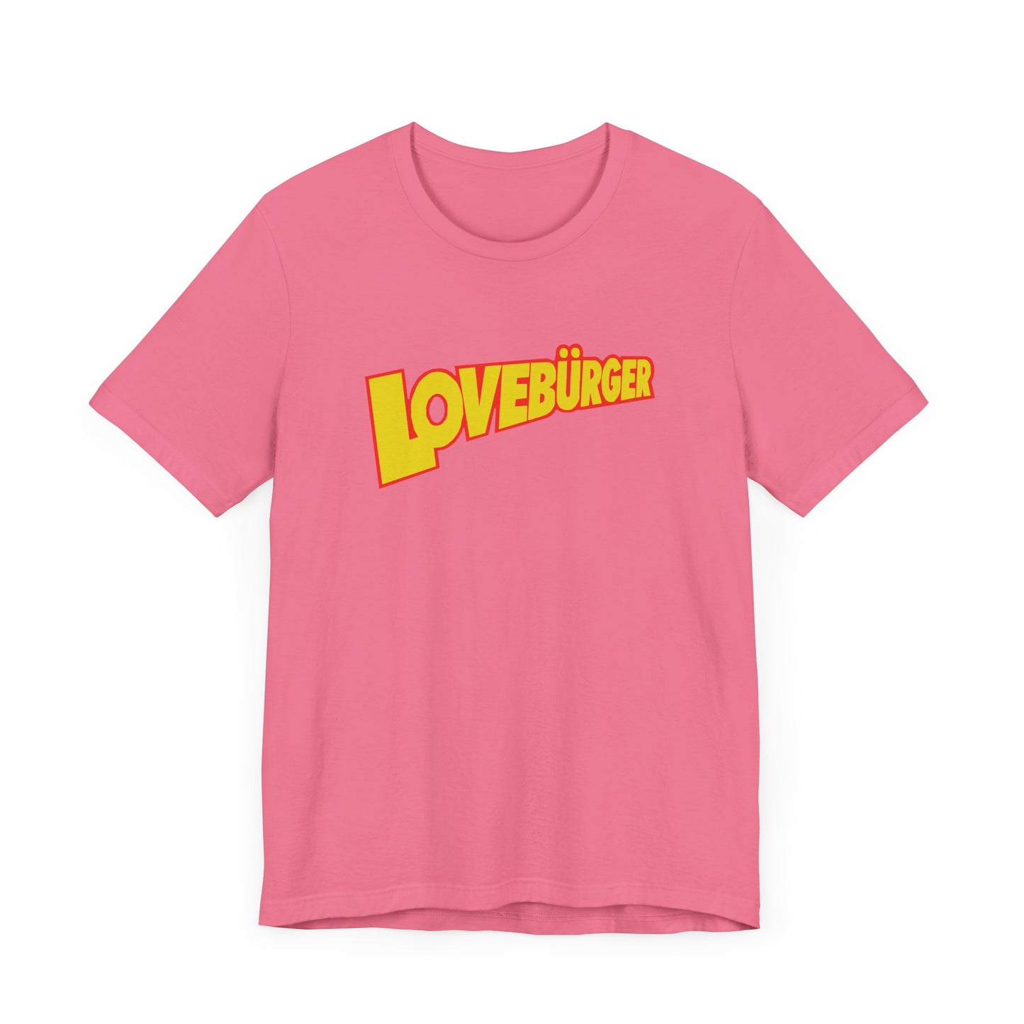 Can’t Hardly Wait Lovebürger Short Sleeve Tee Shirt - A Tribute to 90s Teen Comedy