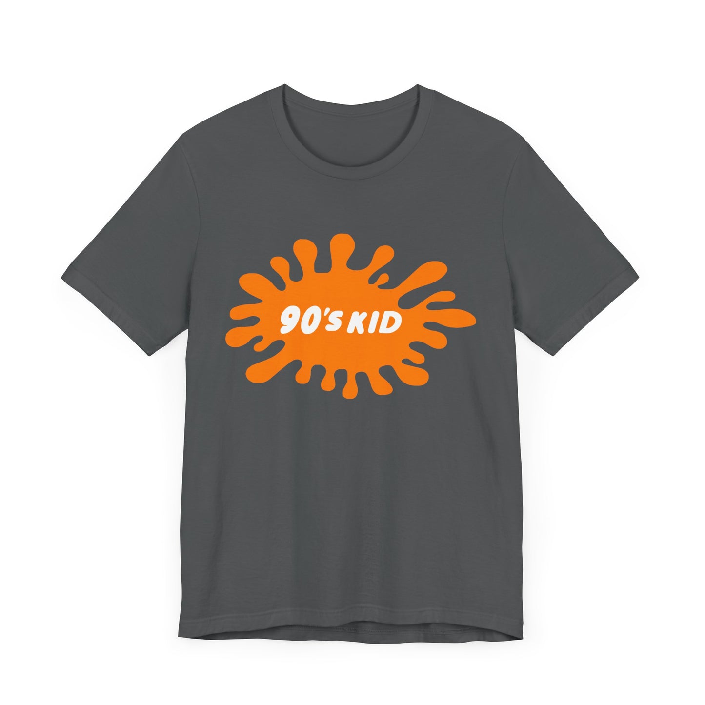 90’s Kid Short Sleeve T-Shirt - Nickelodeon-Inspired Retro Fun