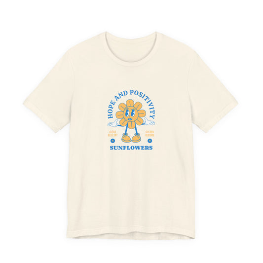 Hope and Positivity Sunflower T-Shirt