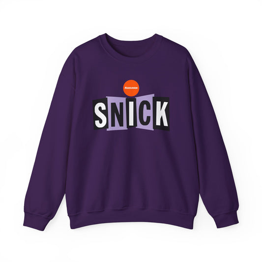 SNICK Crewneck Sweatshirt - Celebrate 90s Nickelodeon Saturdays