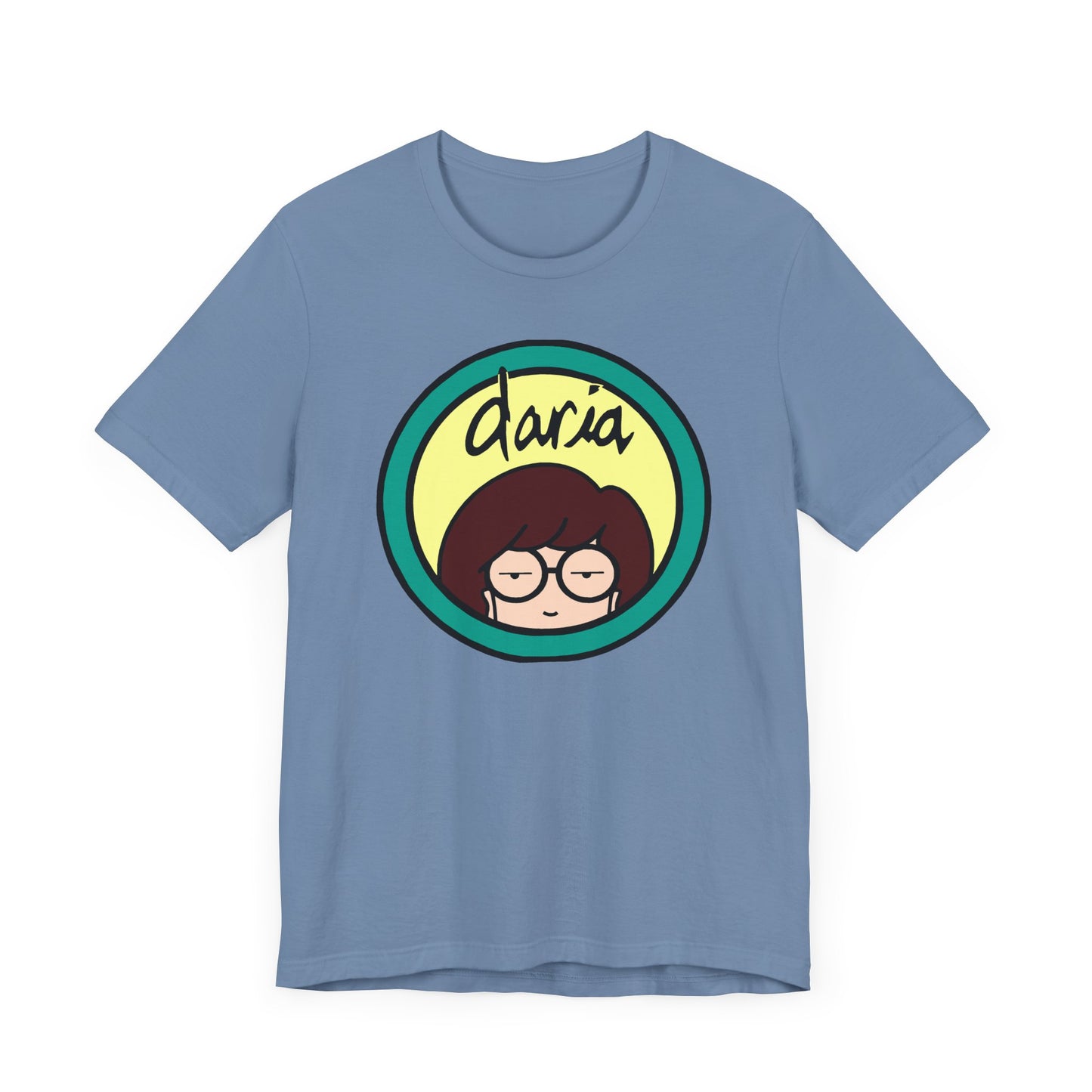 Daria Short Sleeve Tee Shirt - Celebrate the 90s Queen of Sarcasm
