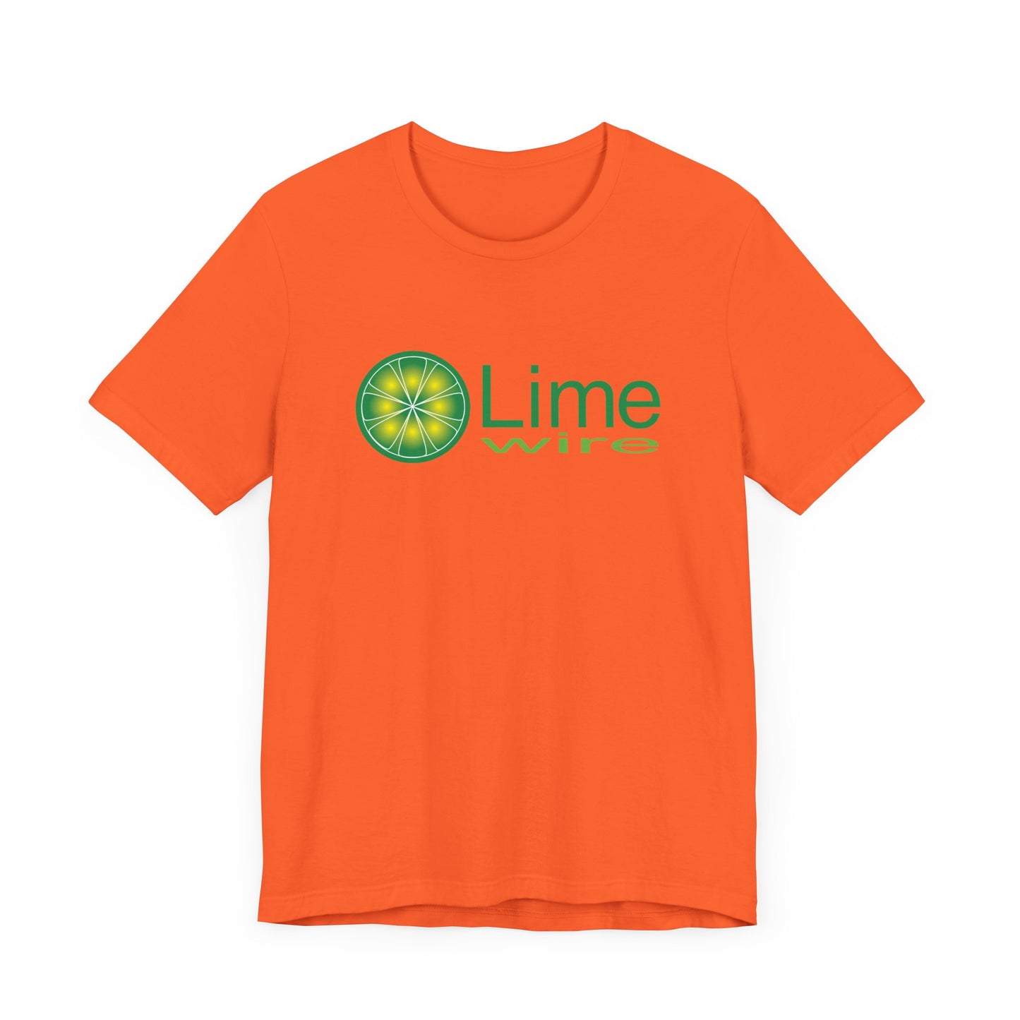 LimeWire Short Sleeve T-Shirt - Nostalgic Tribute to Early File Sharing