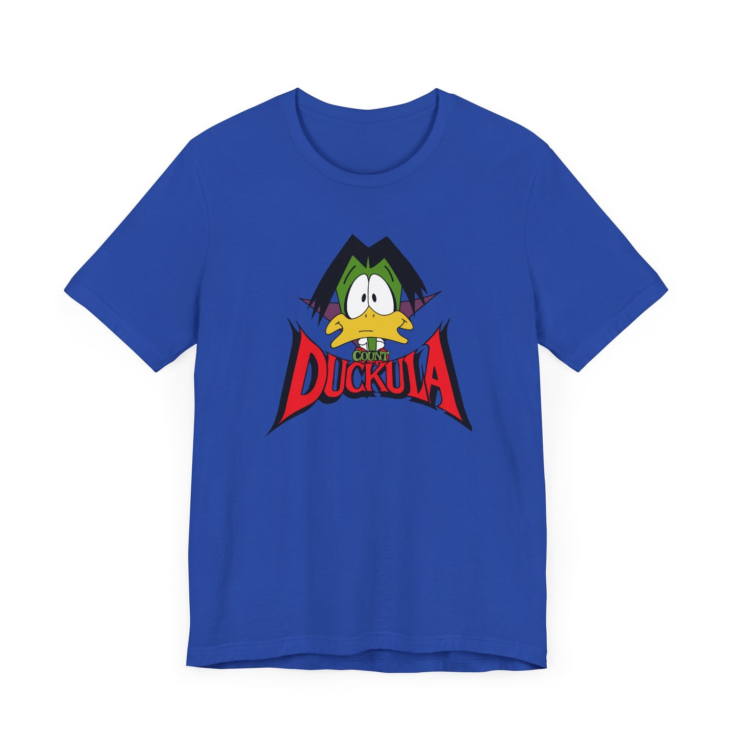 Count Duckula Short Sleeve Tee Shirt - A Nostalgic Nod to Everyone’s Favorite Vampire Duck