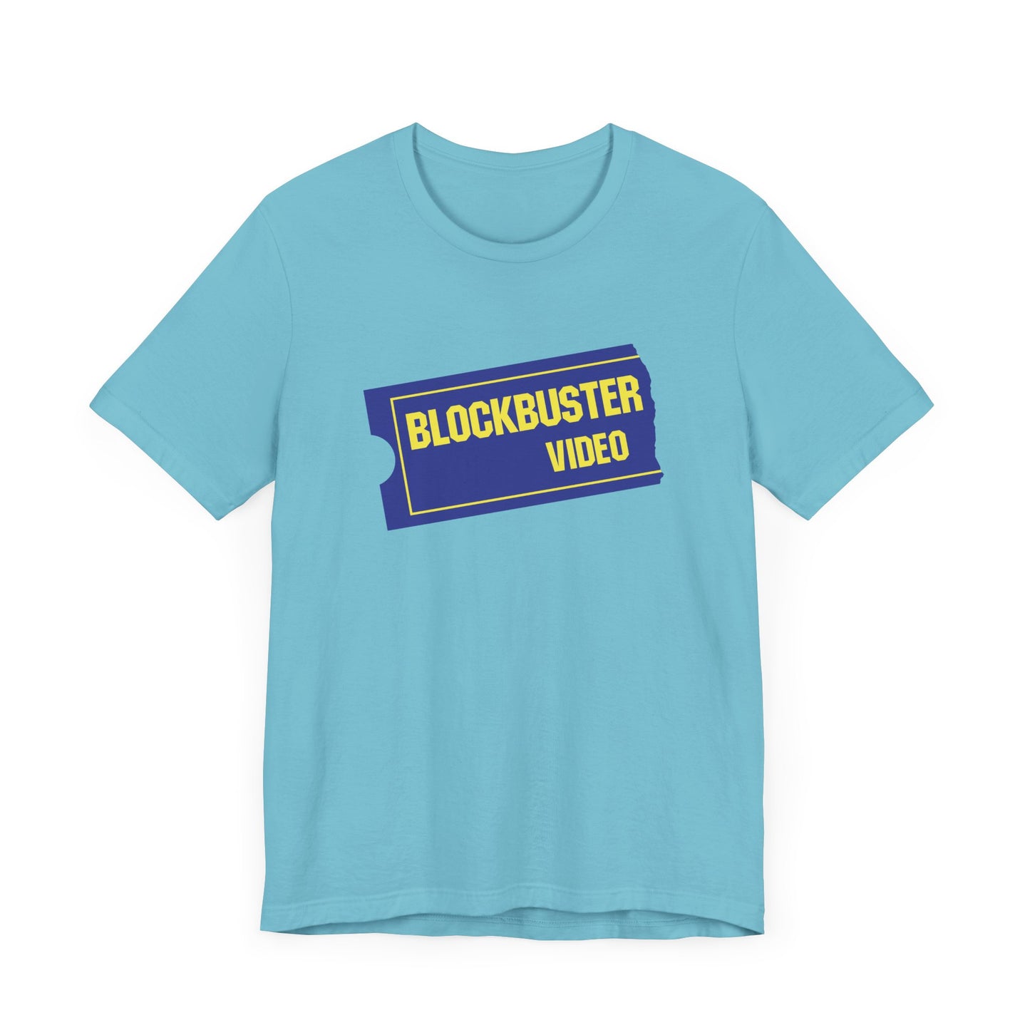 Blockbuster Video Short Sleeve Tee Shirt - A Nostalgic Tribute to Movie Night