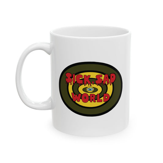 Daria Inspired Sick Sad World Ceramic Coffee Mug (11oz, 15oz) - A Cynical Morning Companion