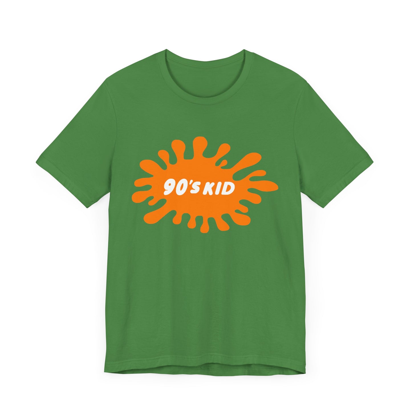 90’s Kid Short Sleeve T-Shirt - Nickelodeon-Inspired Retro Fun