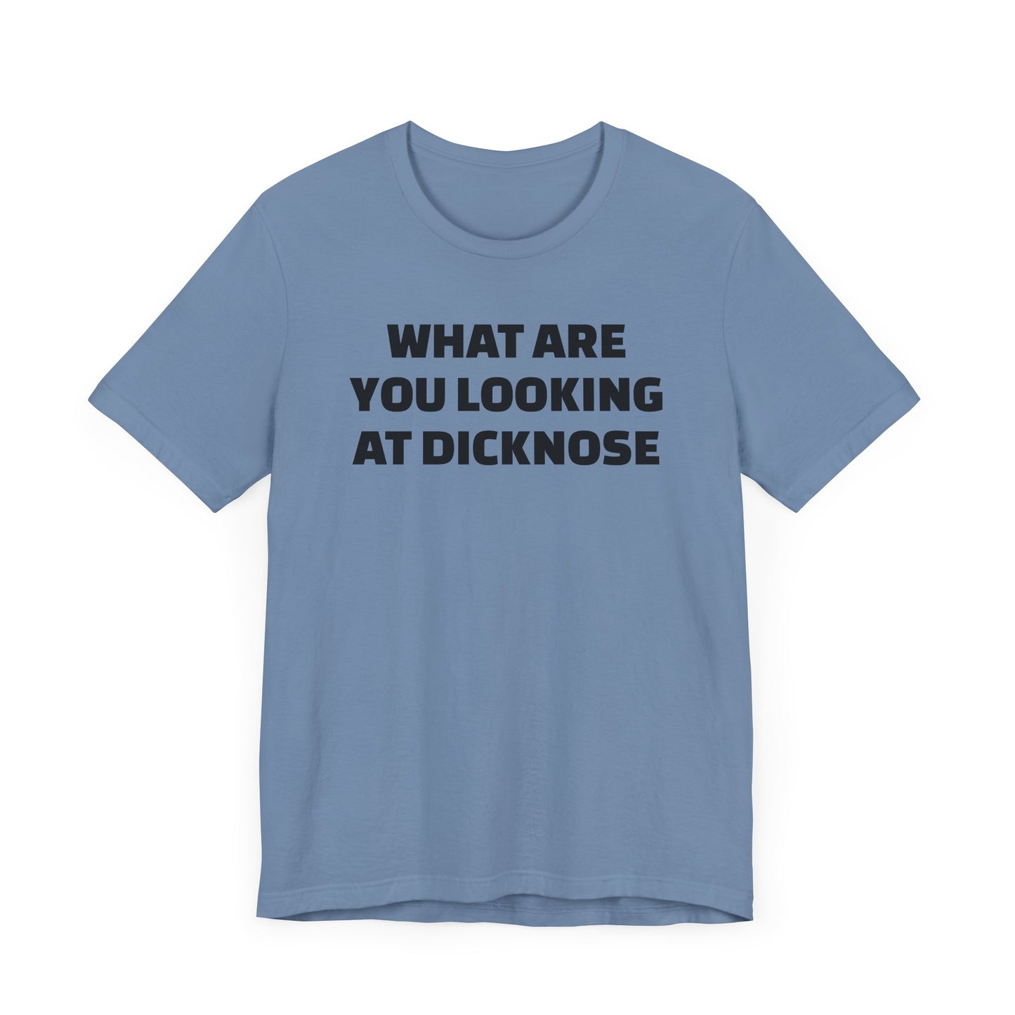 Teen Wolf What Are You Looking At Dicknose Short Sleeve Tee Shirt - A Legendary 80s Movie Tribute