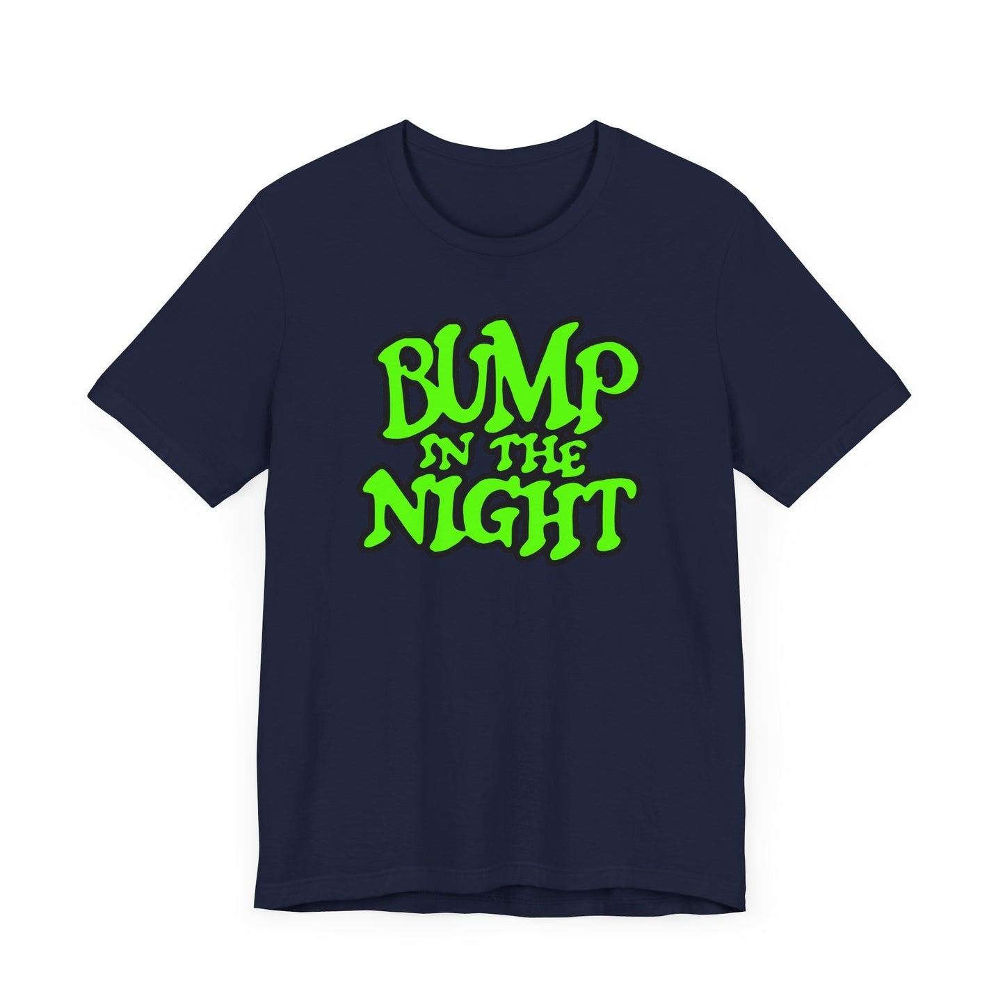 Bump in the Night Short Sleeve Tee Shirt - A Nostalgic Nod to 90s Claymation