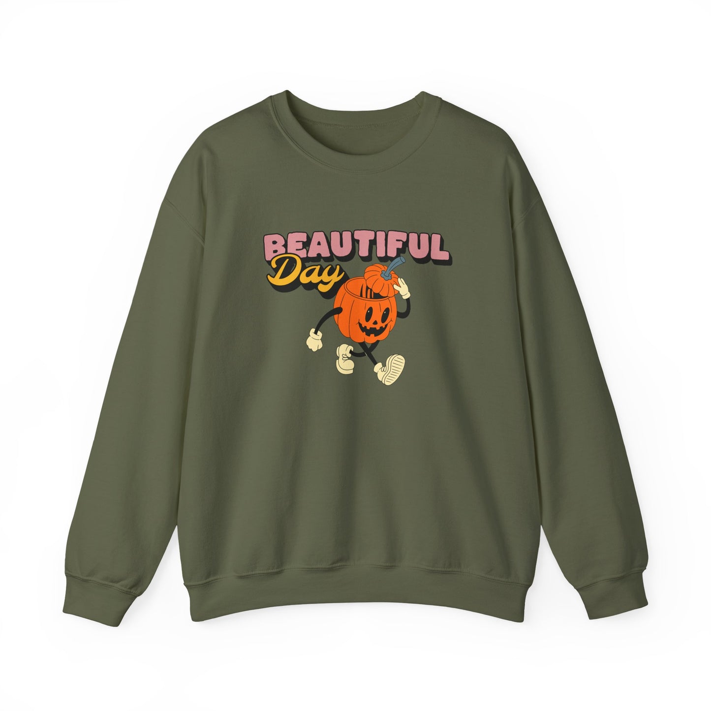 Beautiful Day Pumpkin Sweatshirt