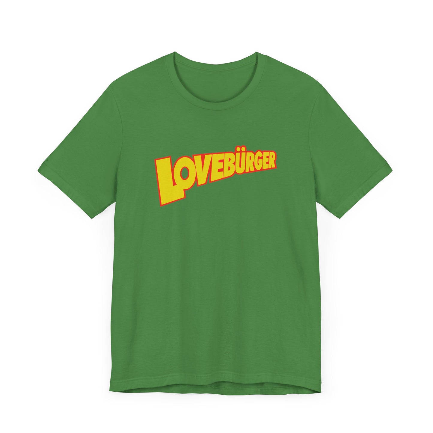 Can’t Hardly Wait Lovebürger Short Sleeve Tee Shirt - A Tribute to 90s Teen Comedy