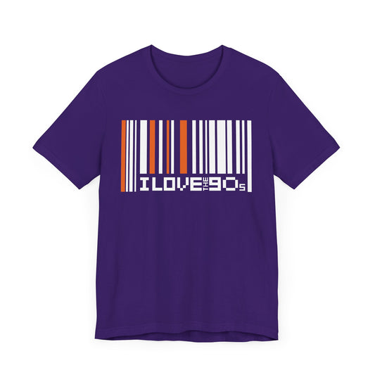 I Love the 90’s Short Sleeve T-Shirt - Celebrate the Greatest Decade Ever