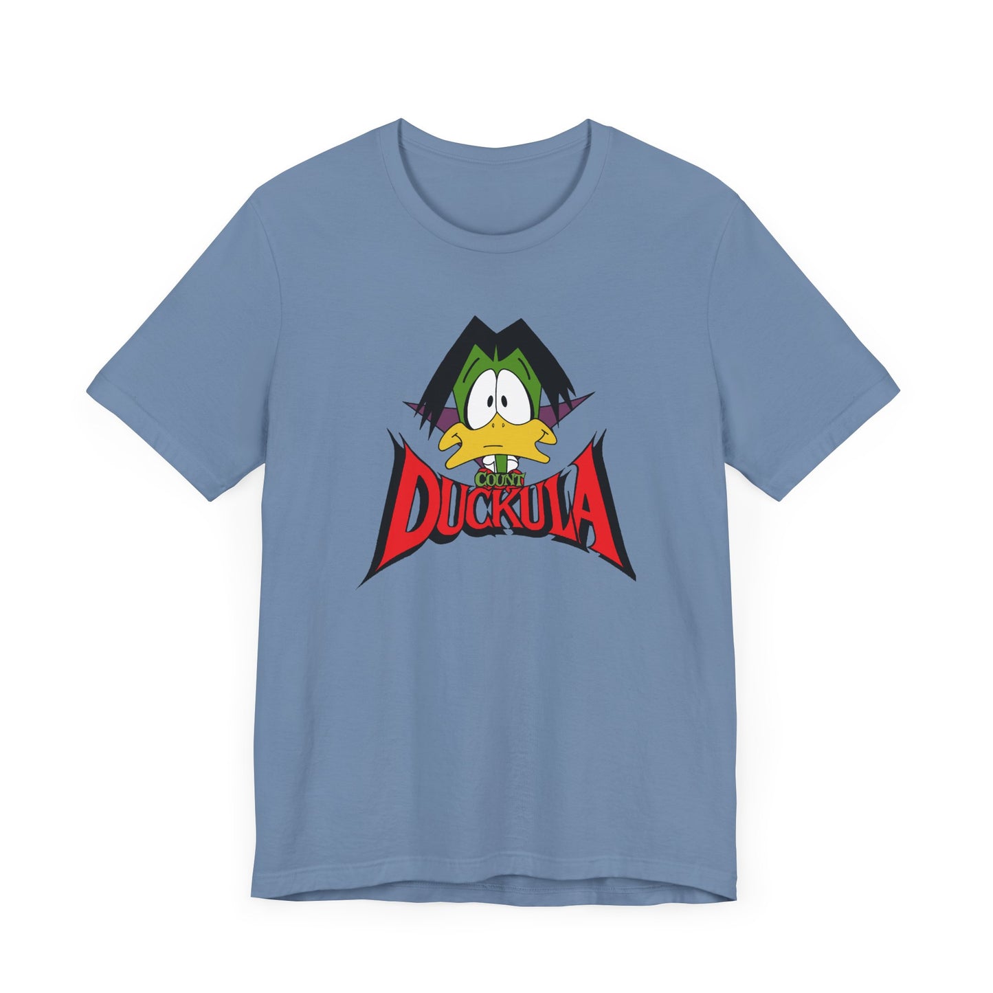 Count Duckula Short Sleeve Tee Shirt - A Nostalgic Nod to Everyone’s Favorite Vampire Duck