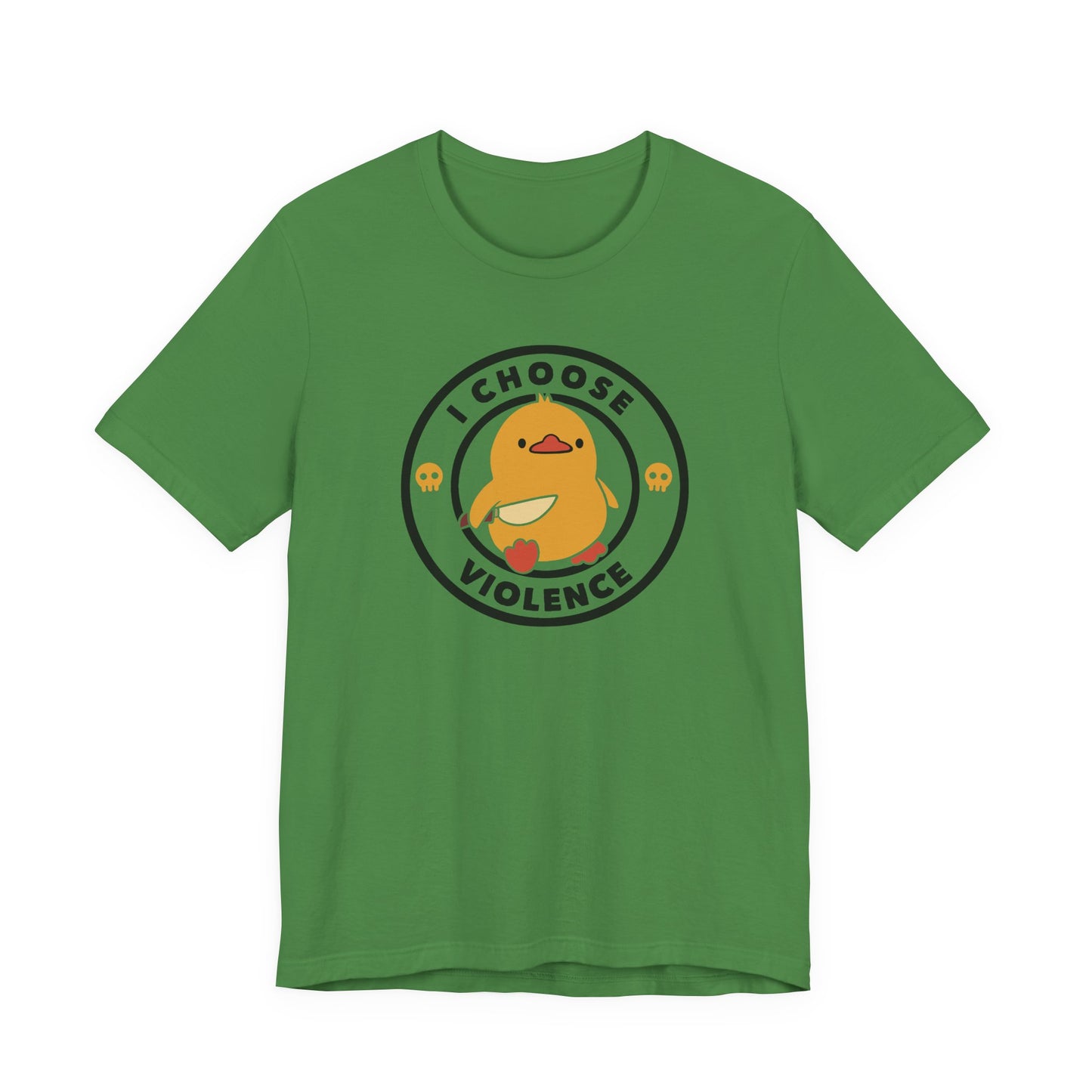 I Choose Violence Short Sleeve T-Shirt