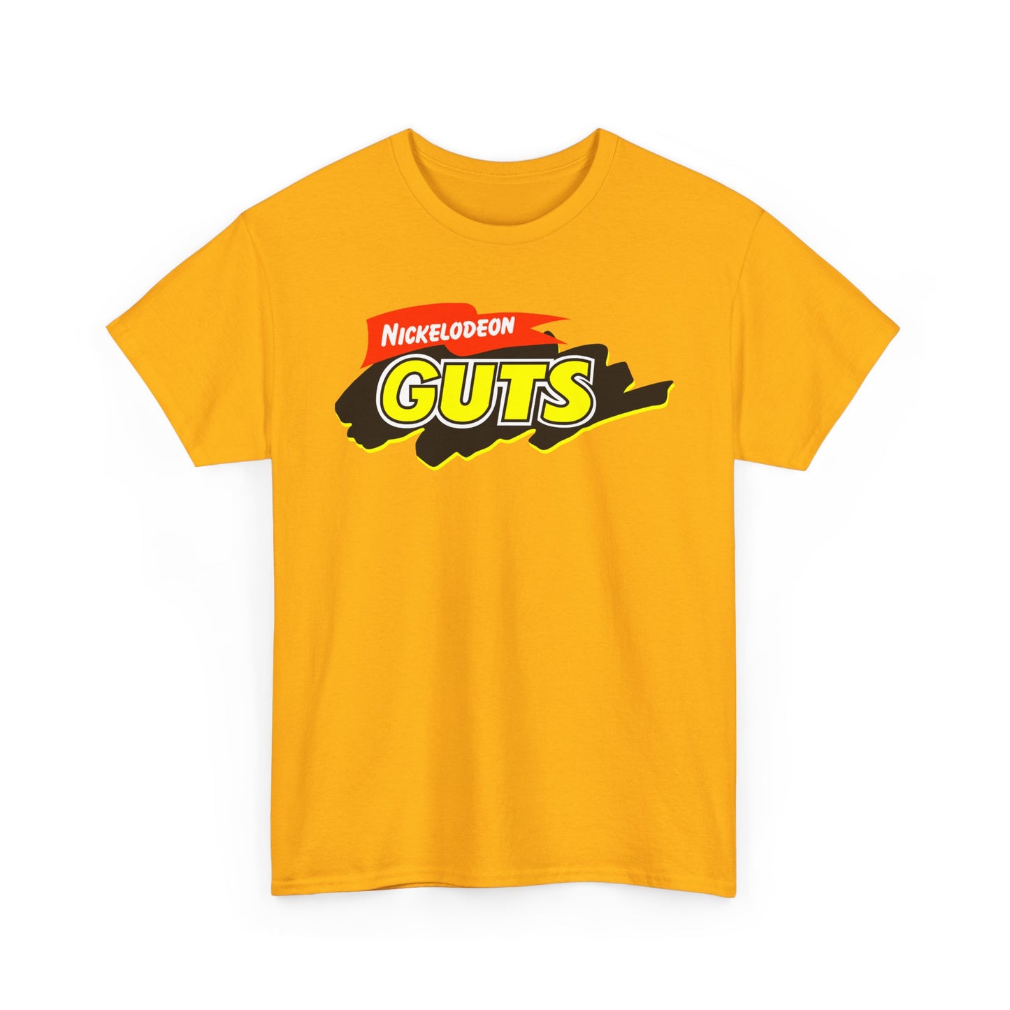 Nickelodeon GUTS Short Sleeve Tee Shirt - A Must-Have for 90s Kids