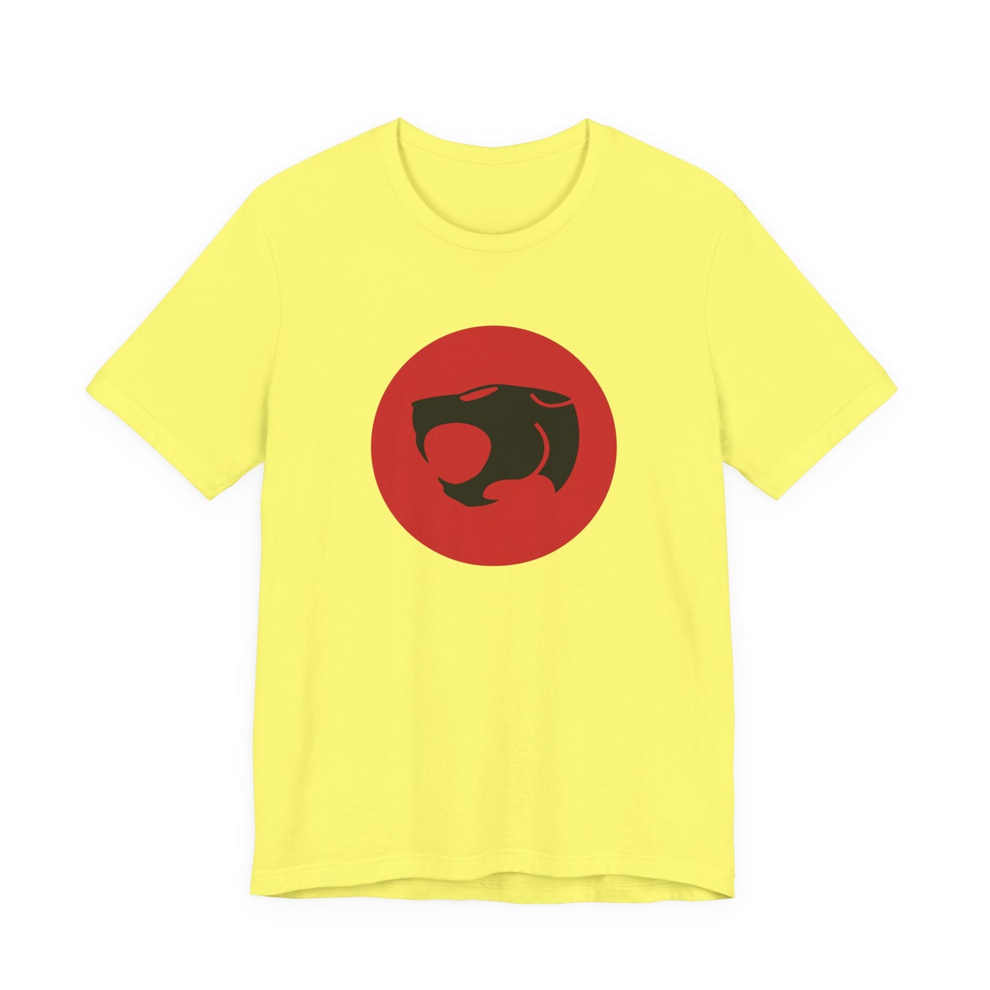 Retro 80's Cat Hero Logo T-Shirt