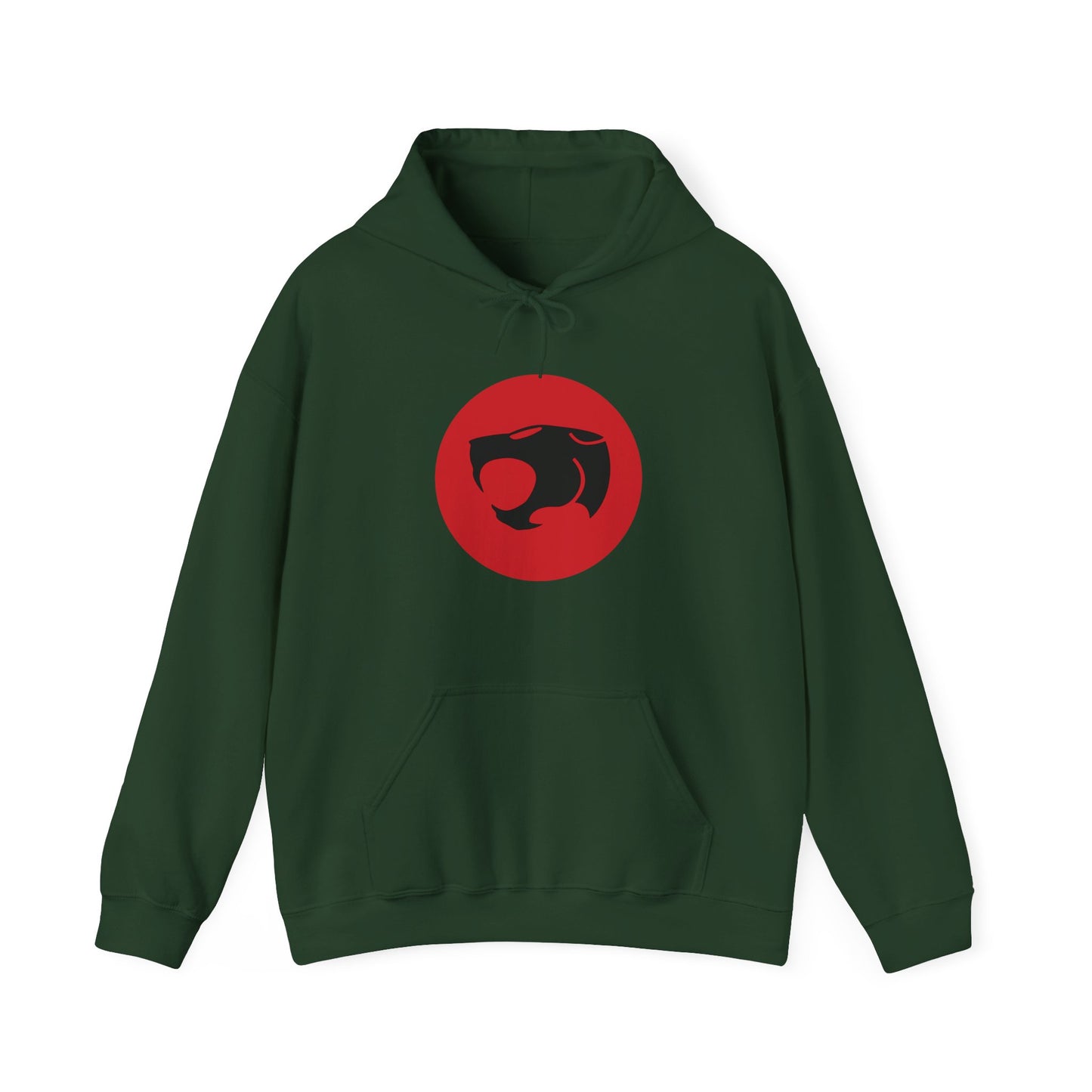 Retro 80's Cat Hero Logo Hoodie Sweatshirt