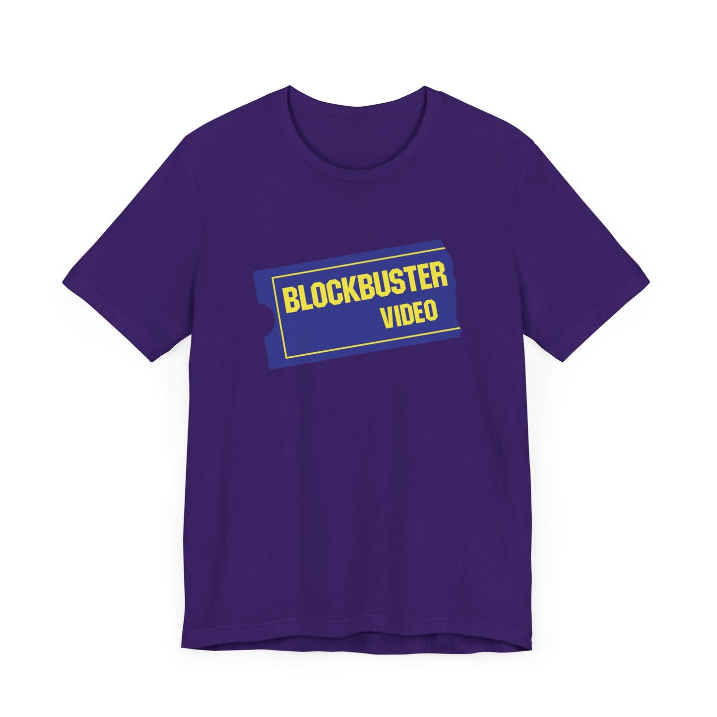 Blockbuster Video Short Sleeve Tee Shirt - A Nostalgic Tribute to Movie Night