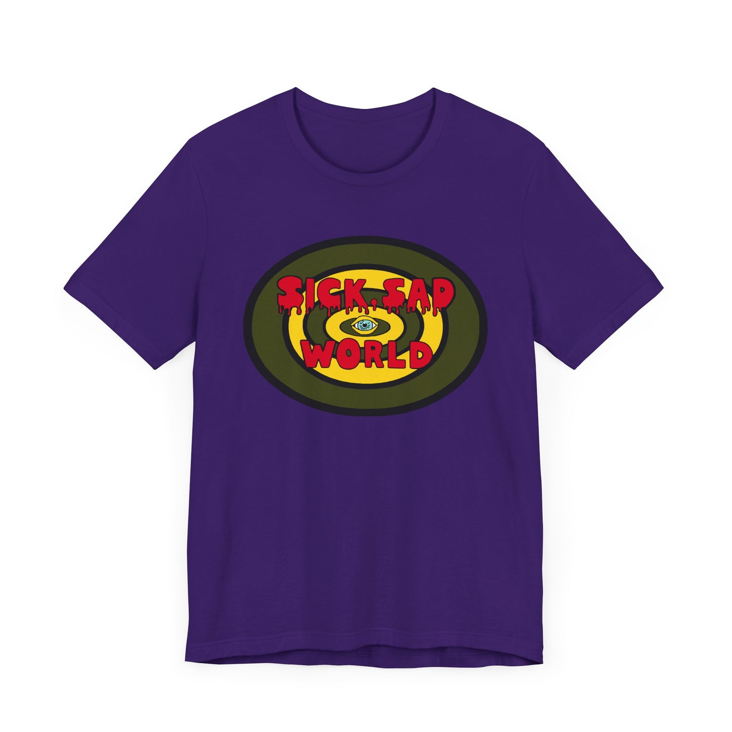 Daria Sick Sad World Short Sleeve Tee Shirt - A 90s Satirical Classic