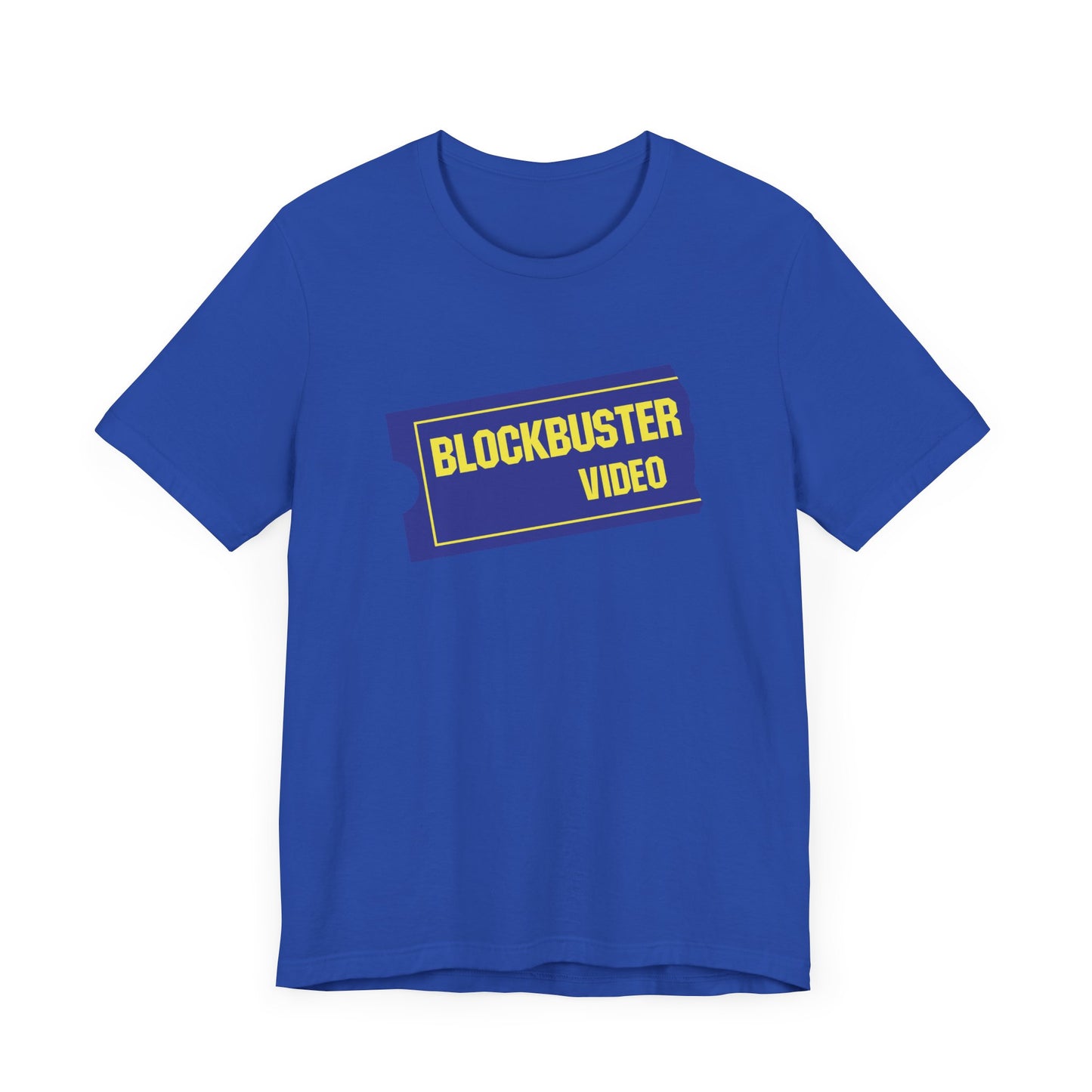 Blockbuster Video Short Sleeve Tee Shirt - A Nostalgic Tribute to Movie Night