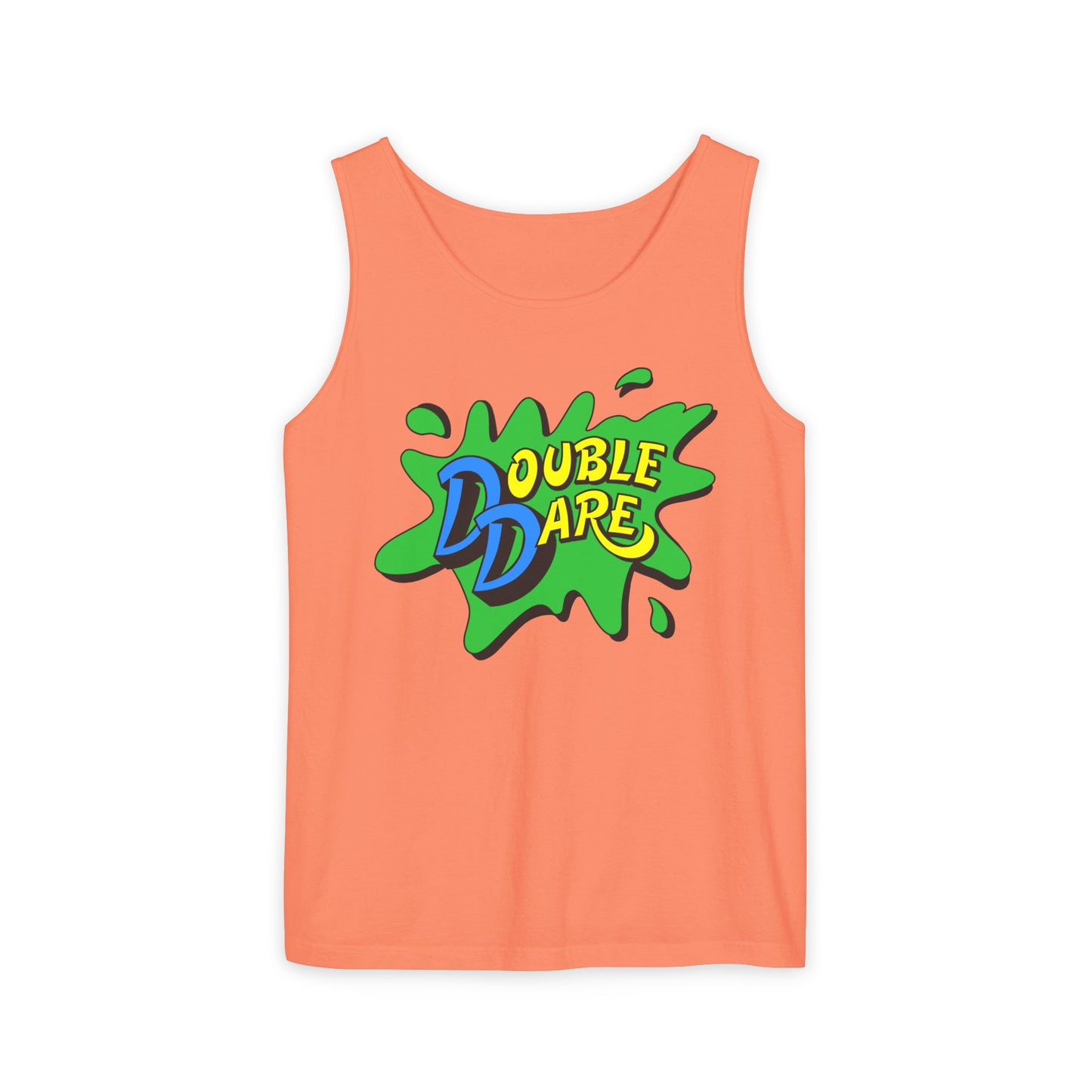 80s 90s Physical Challenge Slime Game Show Logo Tank Top