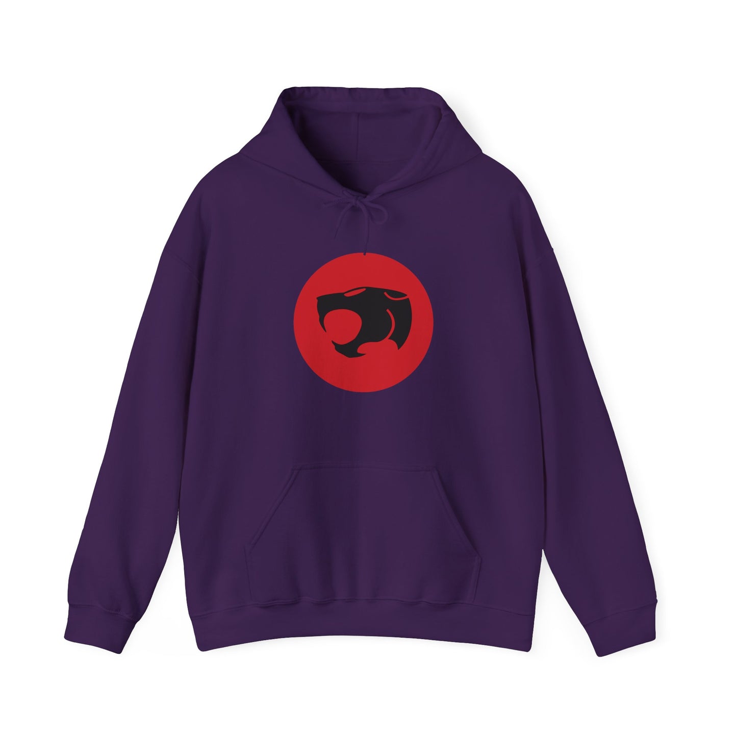 Retro 80's Cat Hero Logo Hoodie Sweatshirt