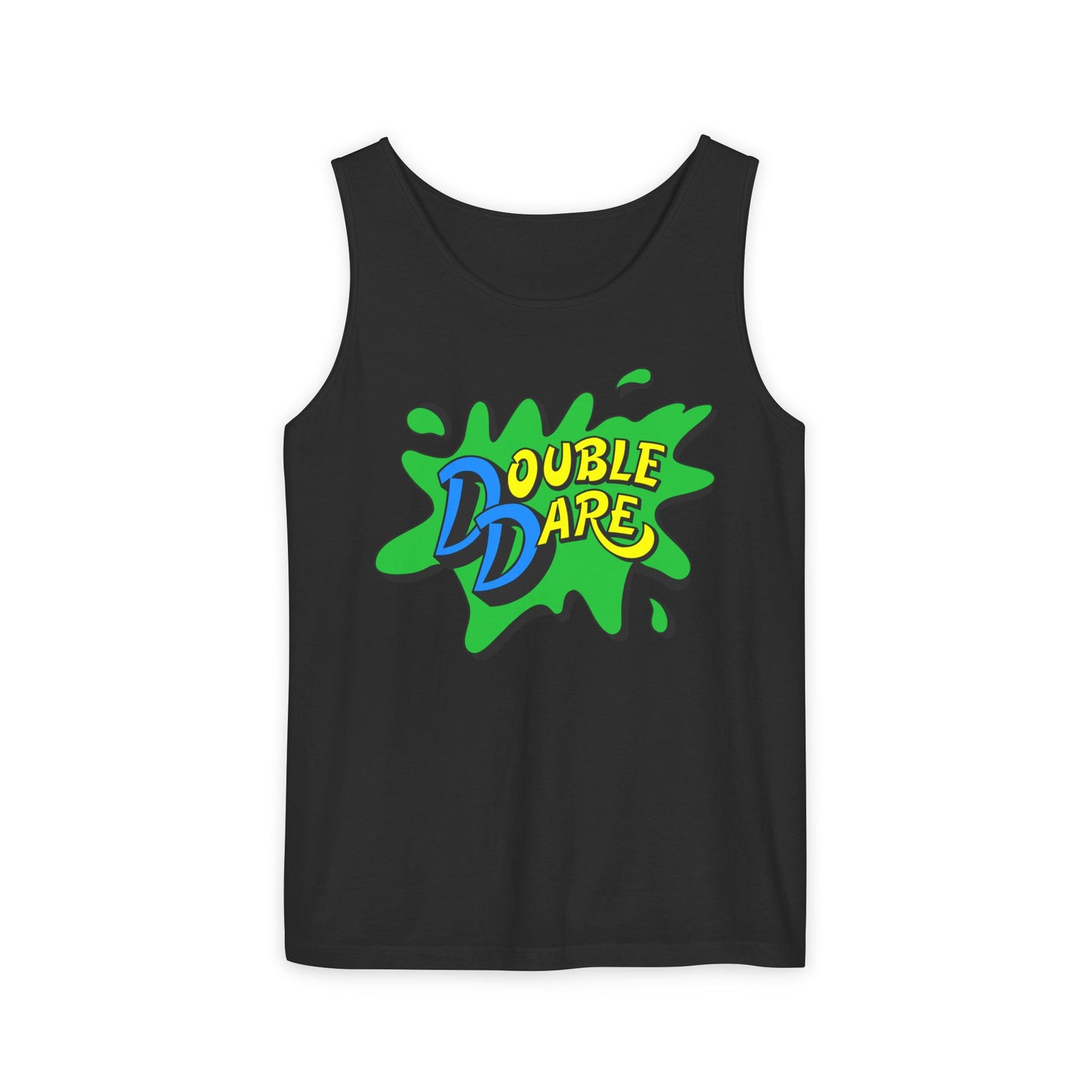 80s 90s Physical Challenge Slime Game Show Logo Tank Top