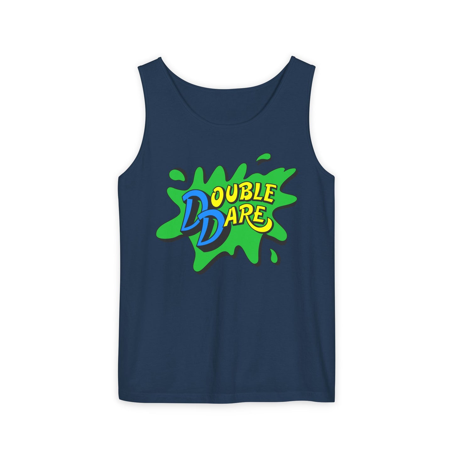 80s 90s Physical Challenge Slime Game Show Logo Tank Top