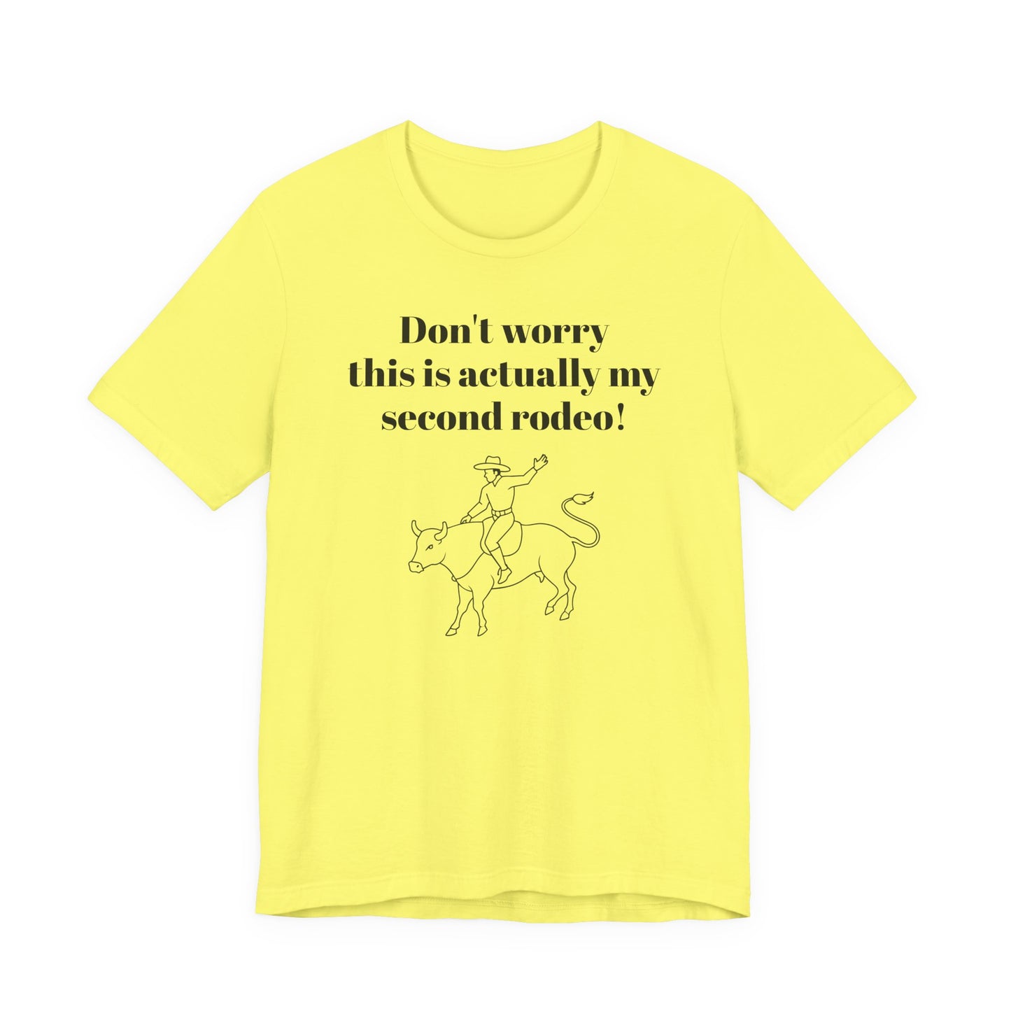 Don't Worry This is My Second Rodeo T-Shirt
