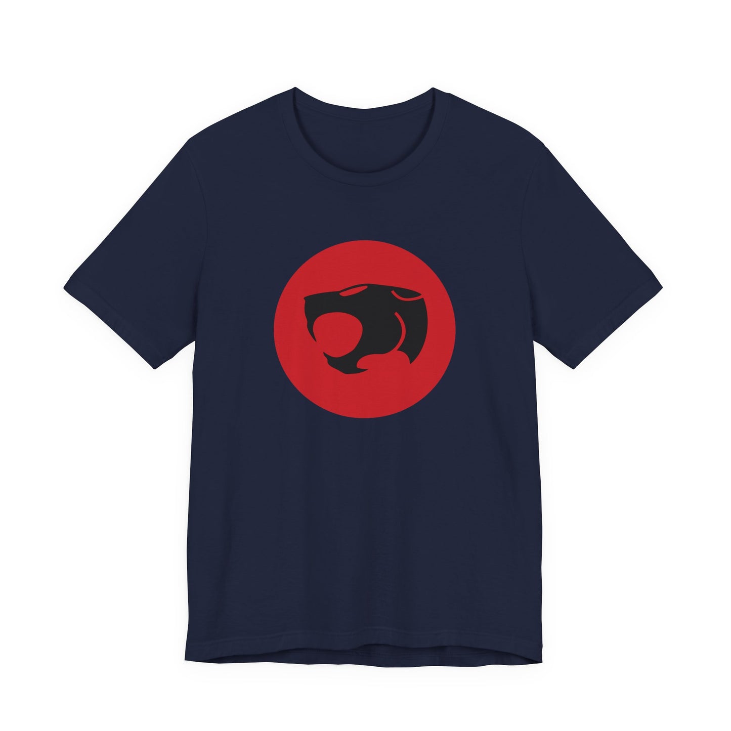 Retro 80's Cat Hero Logo T-Shirt