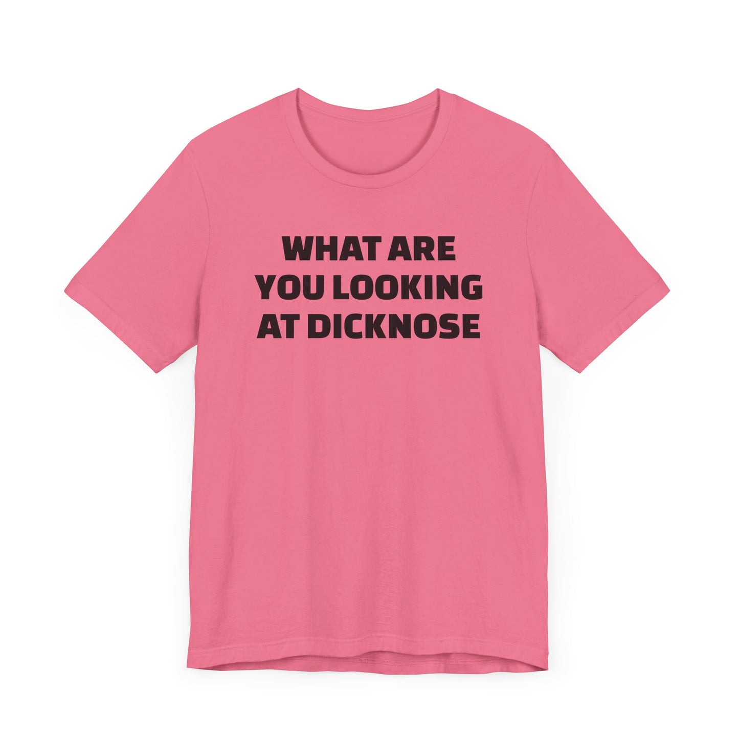 Teen Wolf What Are You Looking At Dicknose Short Sleeve Tee Shirt - A Legendary 80s Movie Tribute