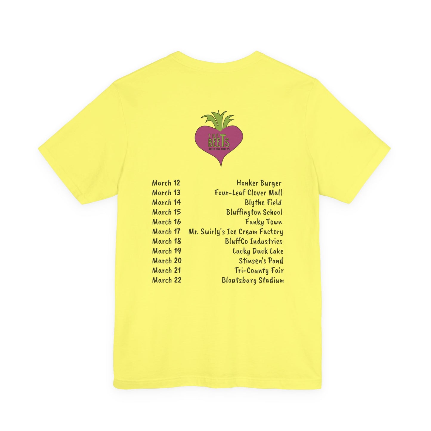 The Beets World Tour '95 T-Shirt
