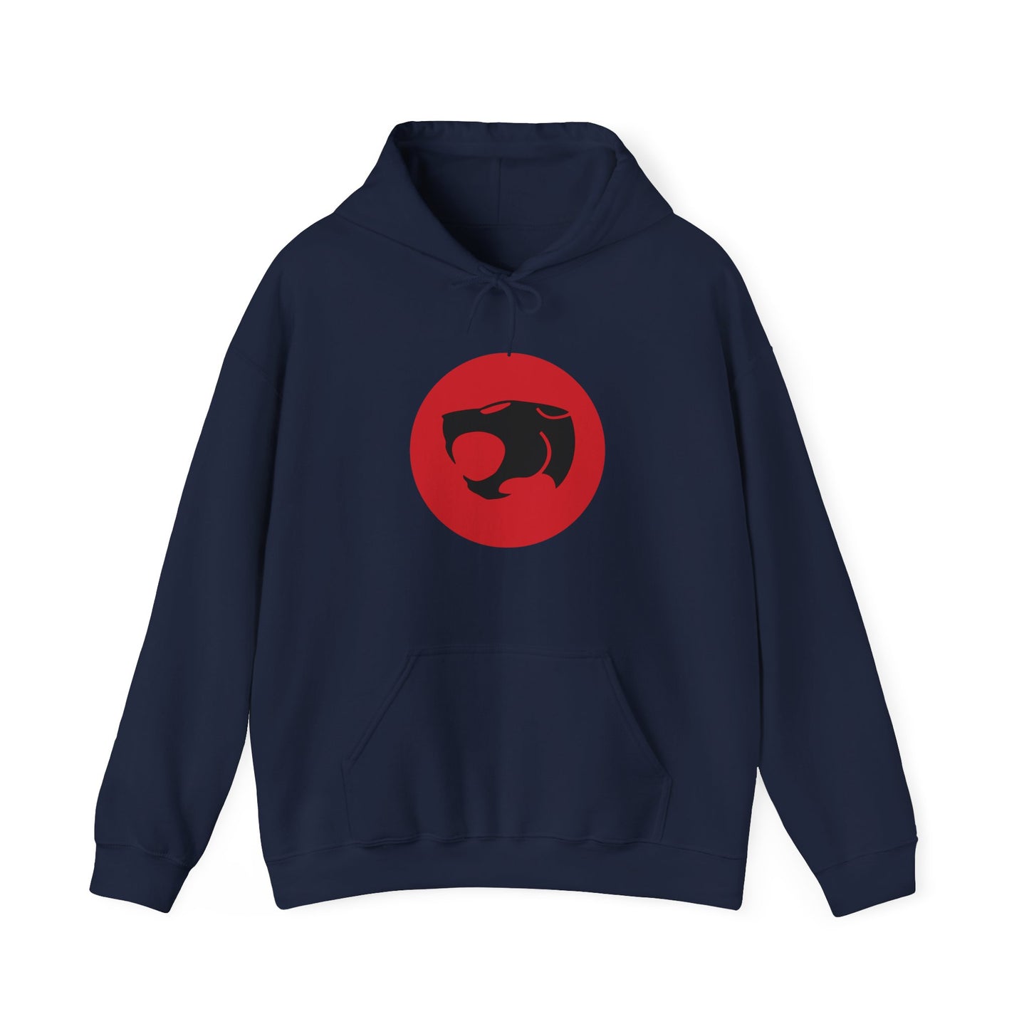 Retro 80's Cat Hero Logo Hoodie Sweatshirt