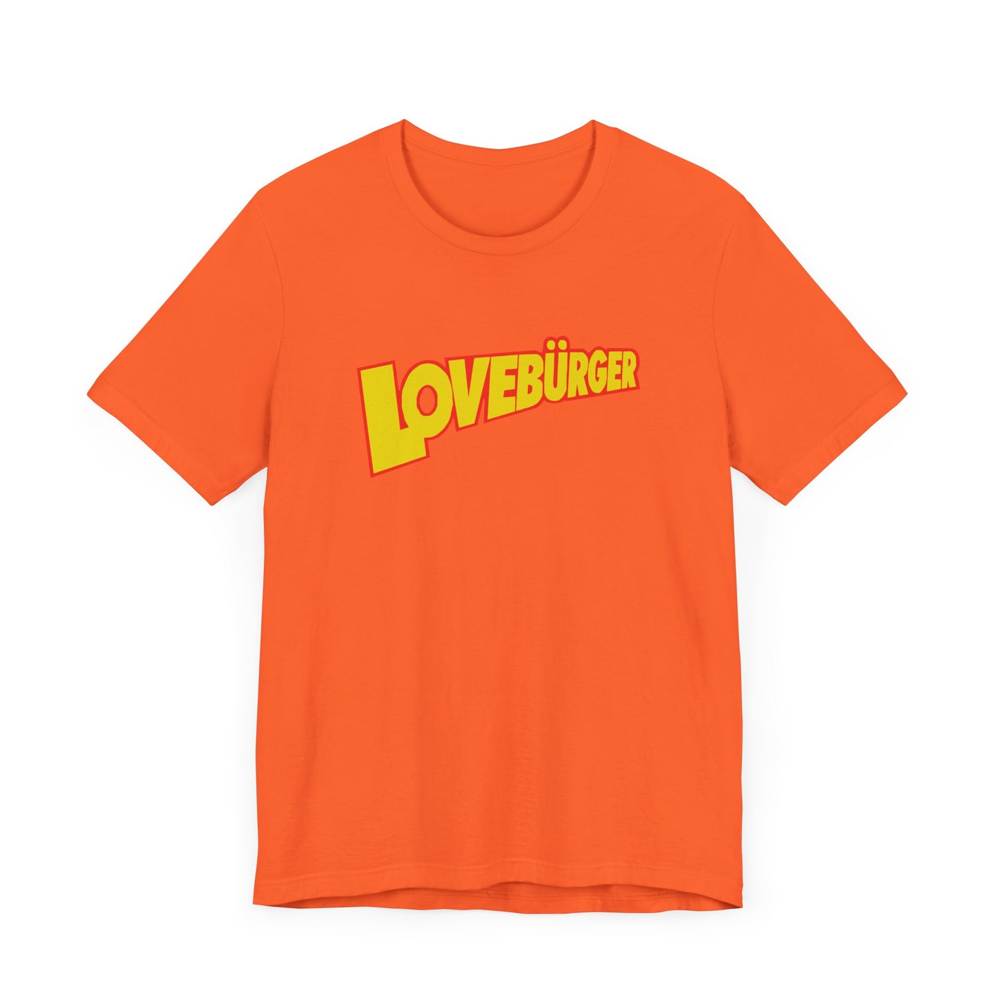 Can’t Hardly Wait Lovebürger Short Sleeve Tee Shirt - A Tribute to 90s Teen Comedy