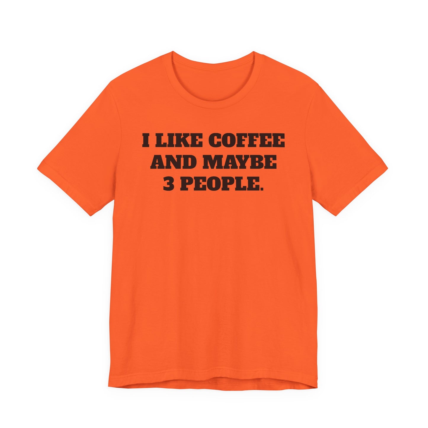 I Like Coffee and Maybe 3 People T-Shirt