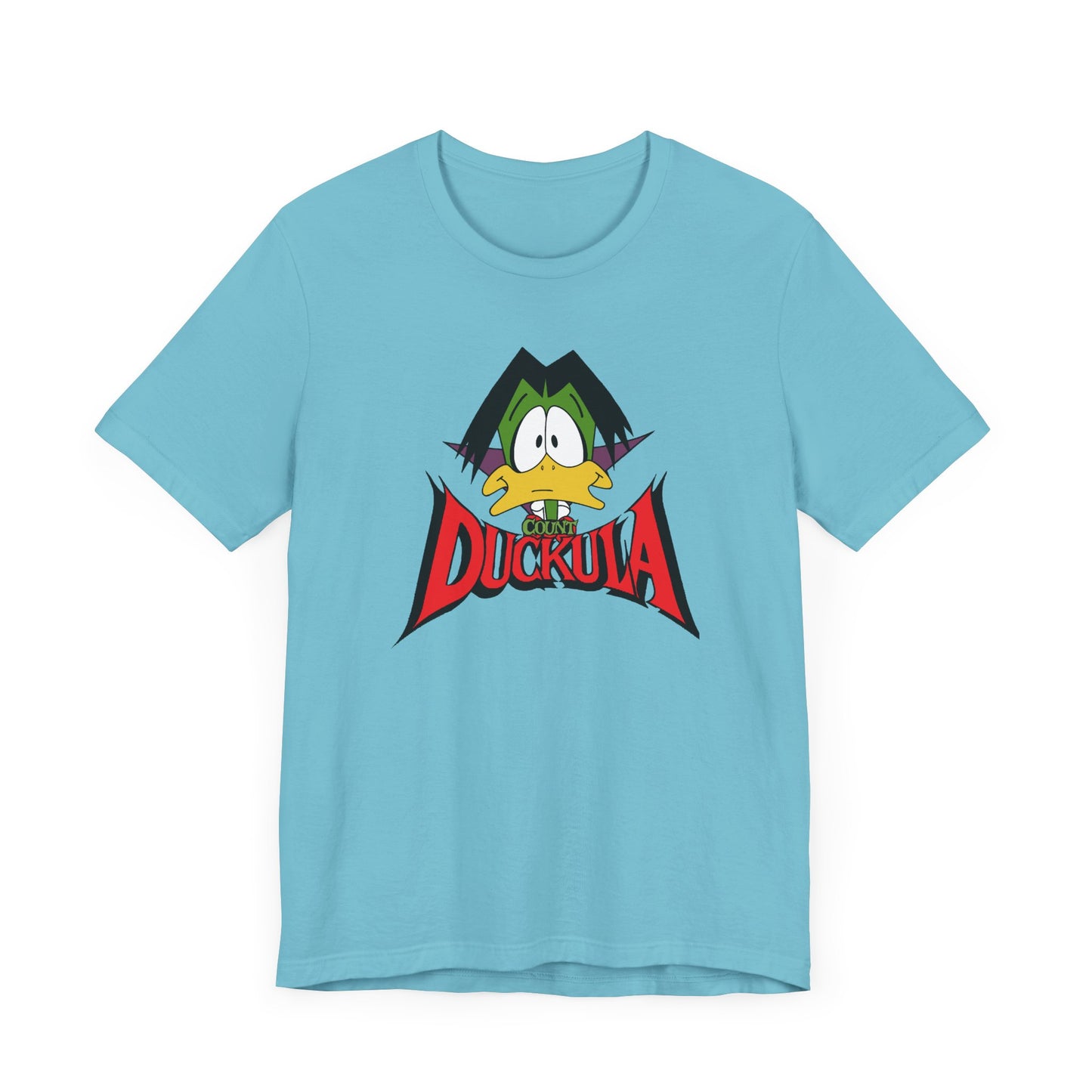 Count Duckula Short Sleeve Tee Shirt - A Nostalgic Nod to Everyone’s Favorite Vampire Duck
