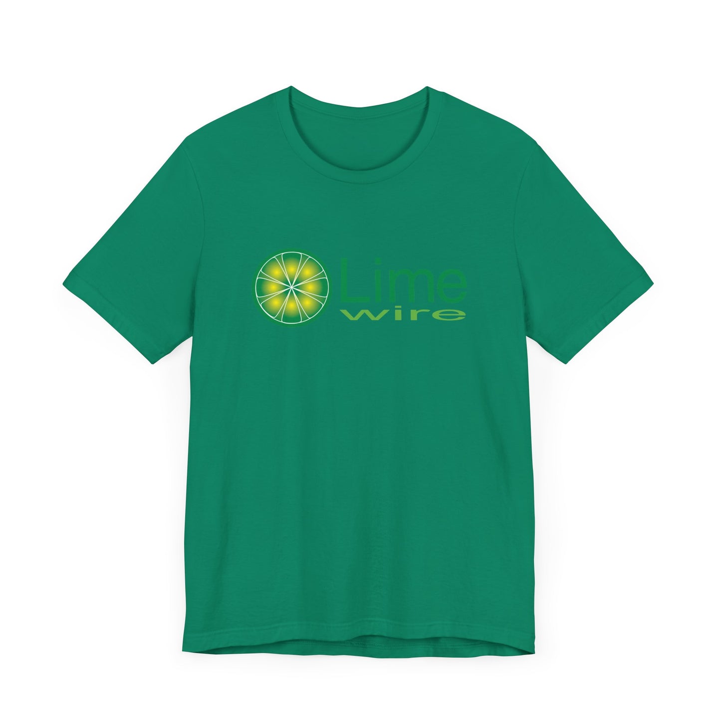LimeWire Short Sleeve T-Shirt - Nostalgic Tribute to Early File Sharing