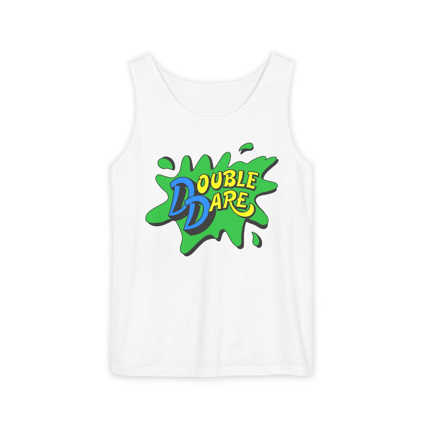 80s 90s Physical Challenge Slime Game Show Logo Tank Top