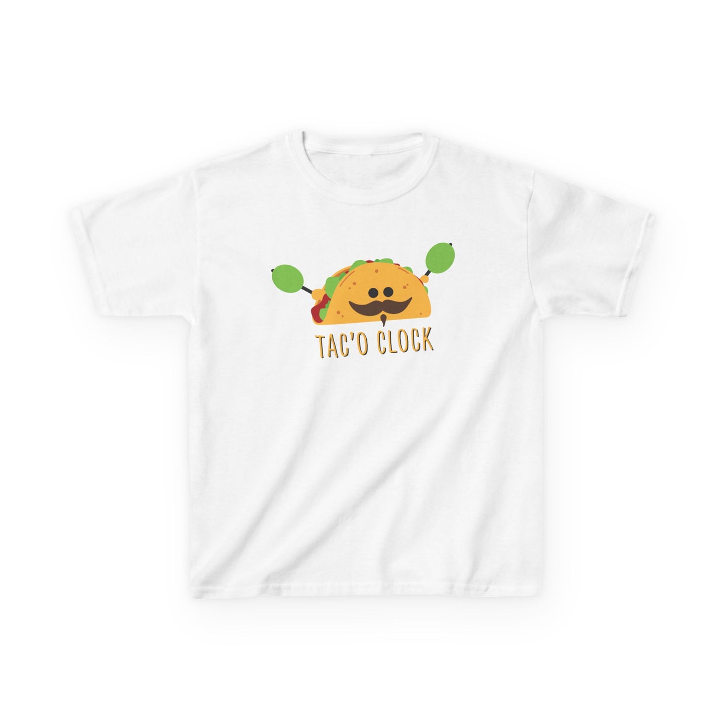 Kids Taco Clock T-Shirt