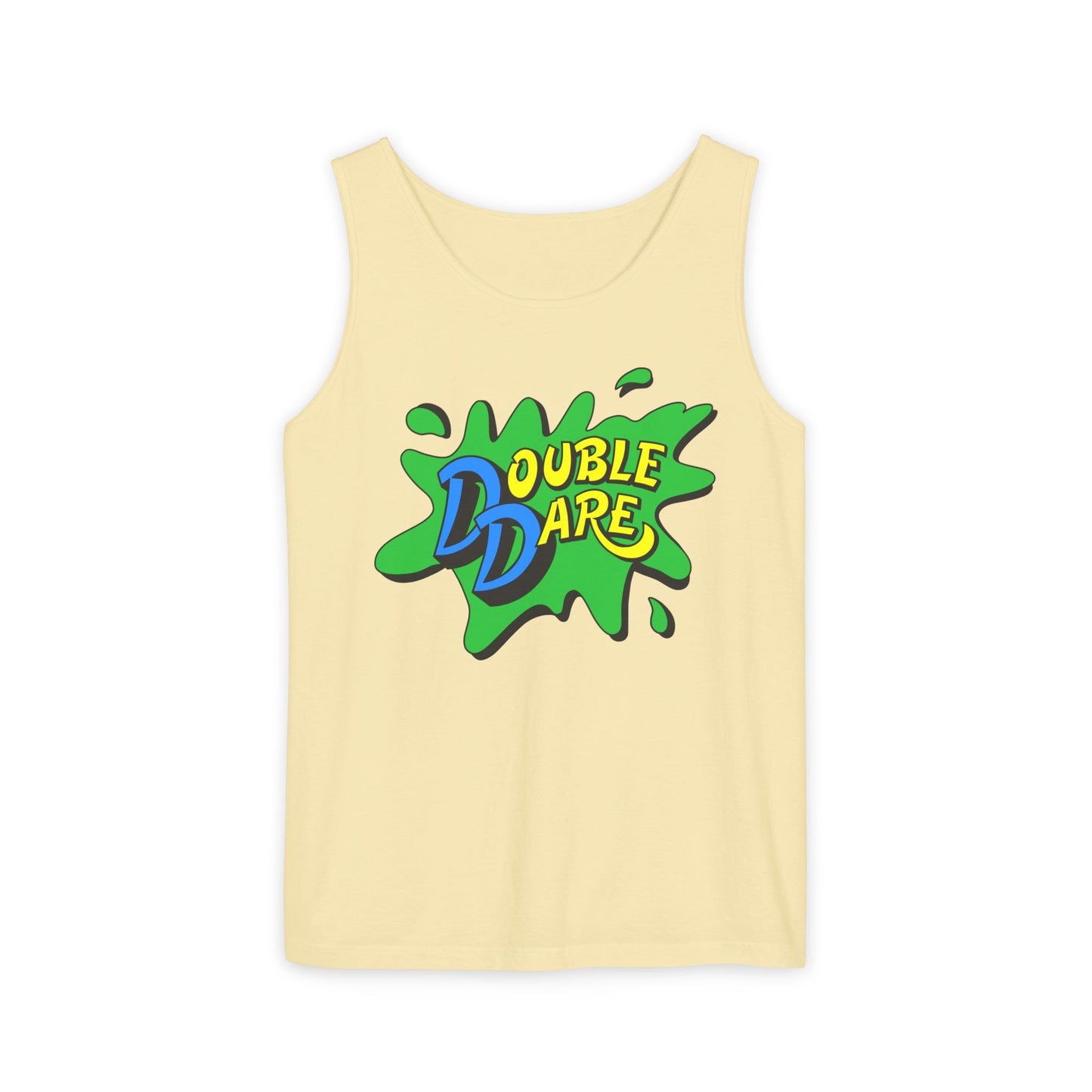 80s 90s Physical Challenge Slime Game Show Logo Tank Top