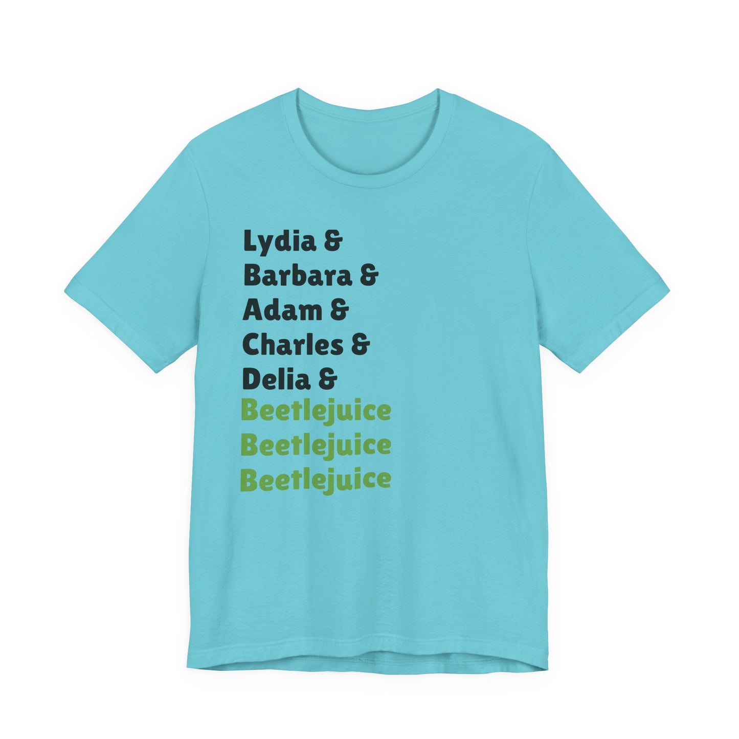 Beetlejuice Characters List T-Shirt