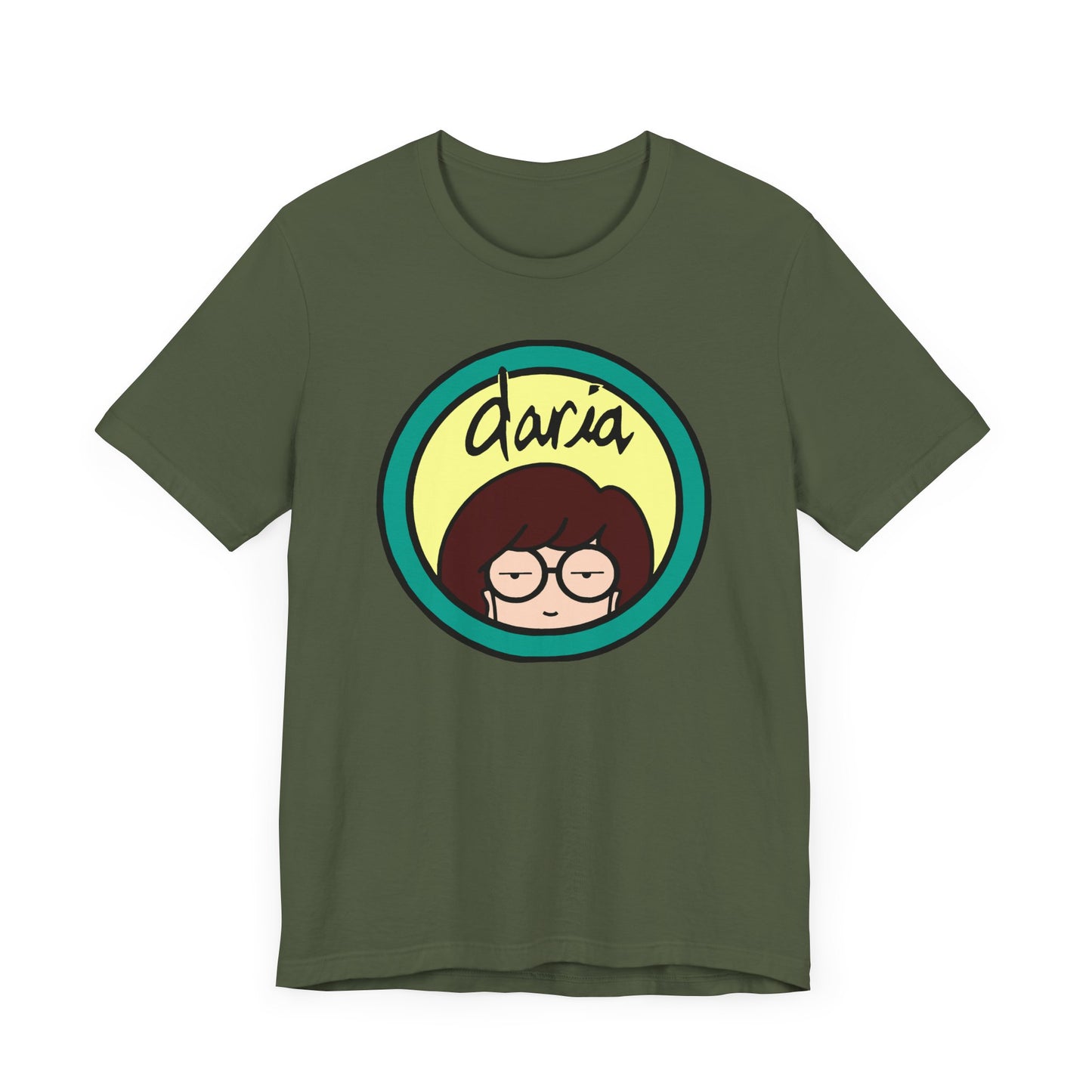 Daria Short Sleeve Tee Shirt - Celebrate the 90s Queen of Sarcasm
