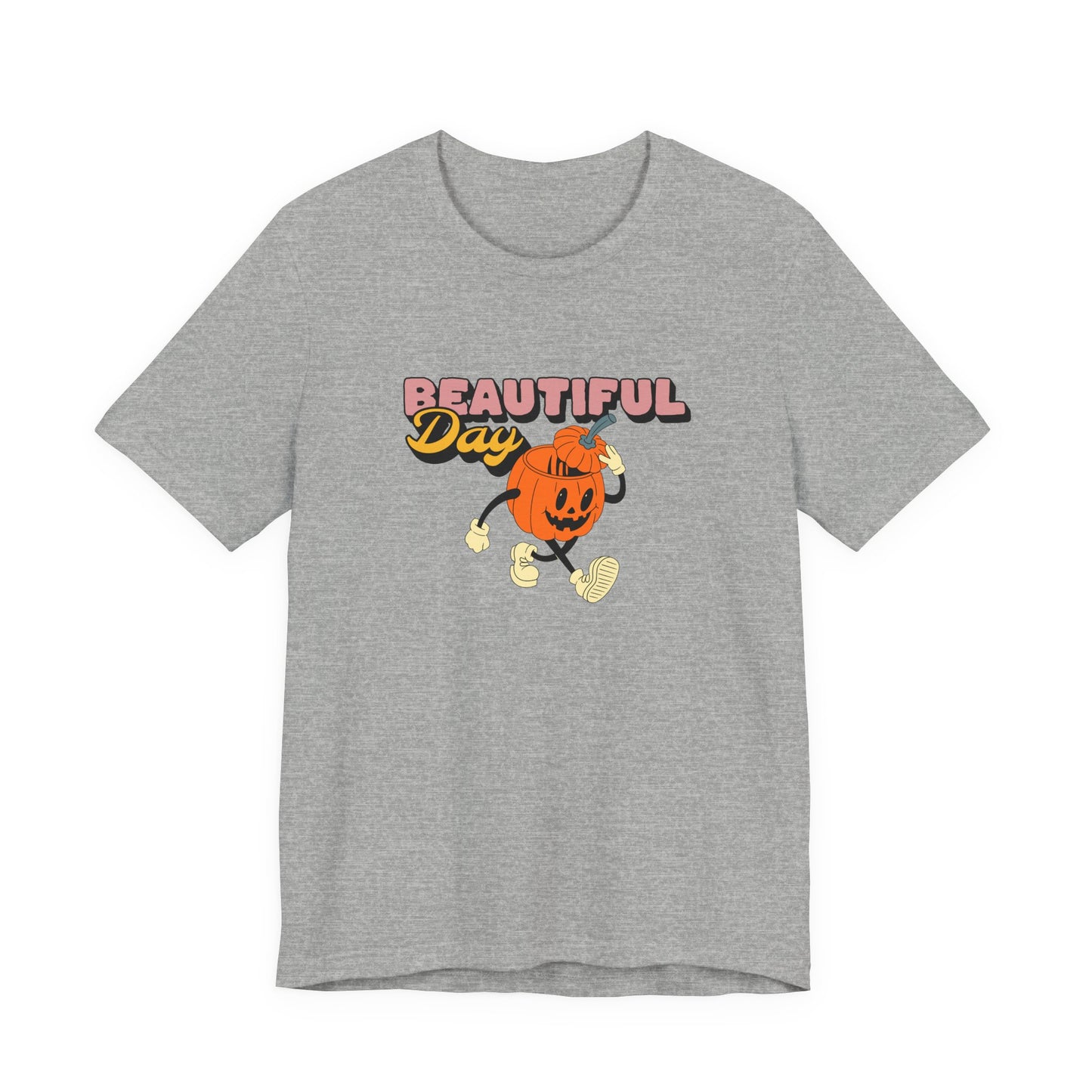 Beautiful Day Halloween Pumpkin T-Shirt