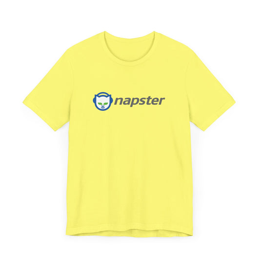 Napster Short Sleeve Tee Shirt - A Nostalgic Nod to Early 00s Internet Culture
