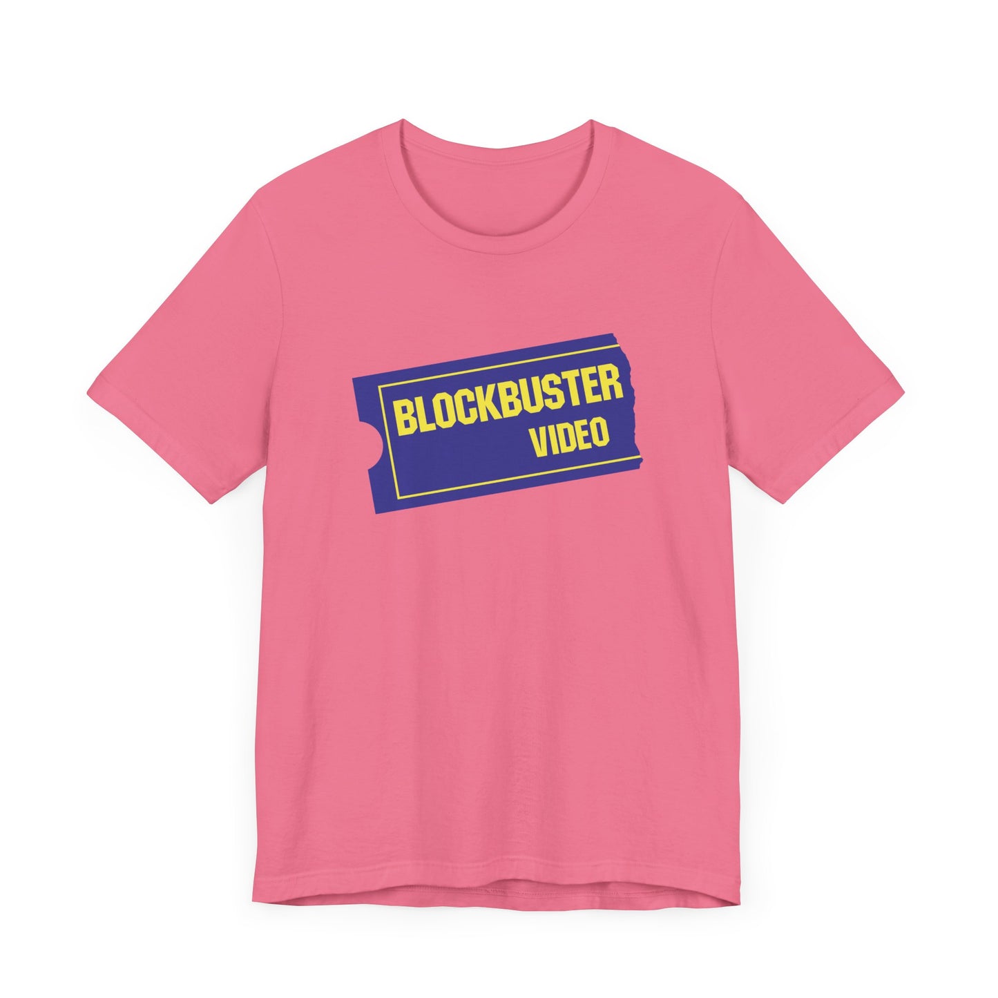 Blockbuster Video Short Sleeve Tee Shirt - A Nostalgic Tribute to Movie Night