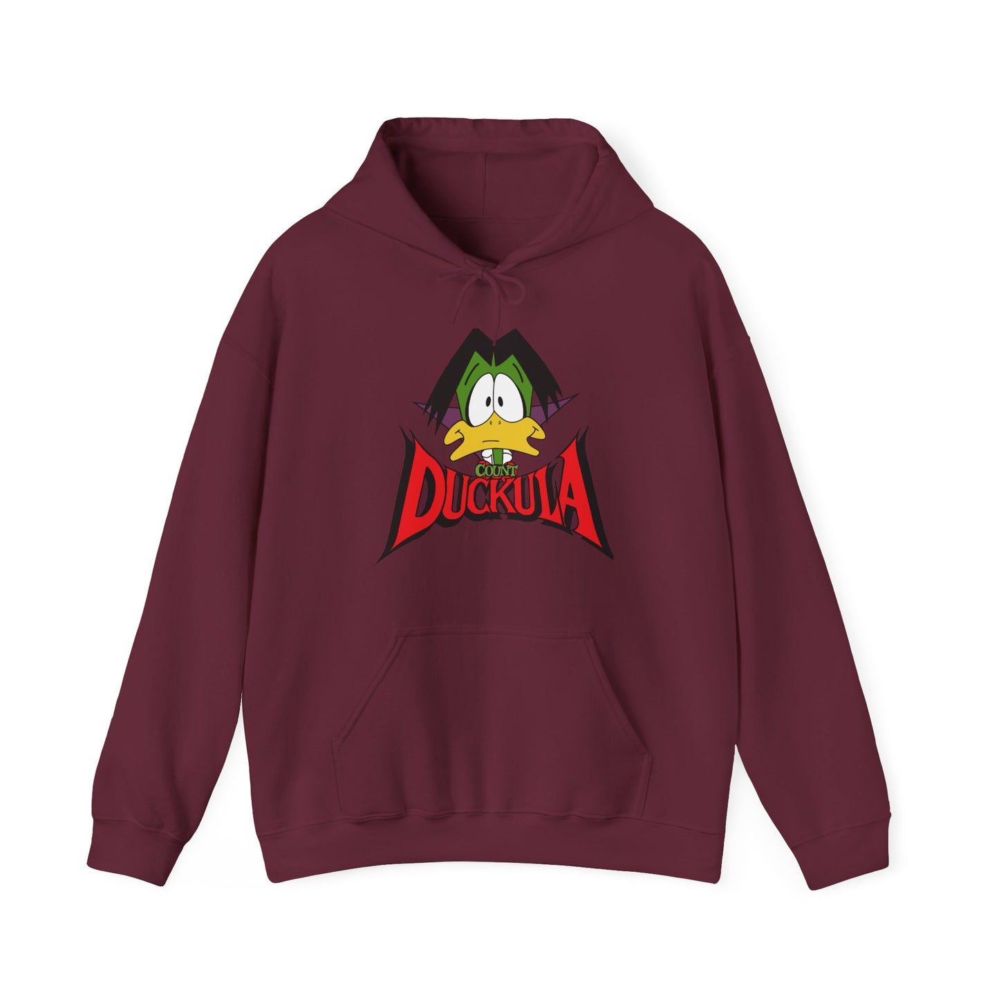 Count Duckula Hoodie Sweatshirt – Classic 80s British Cartoon Tribute