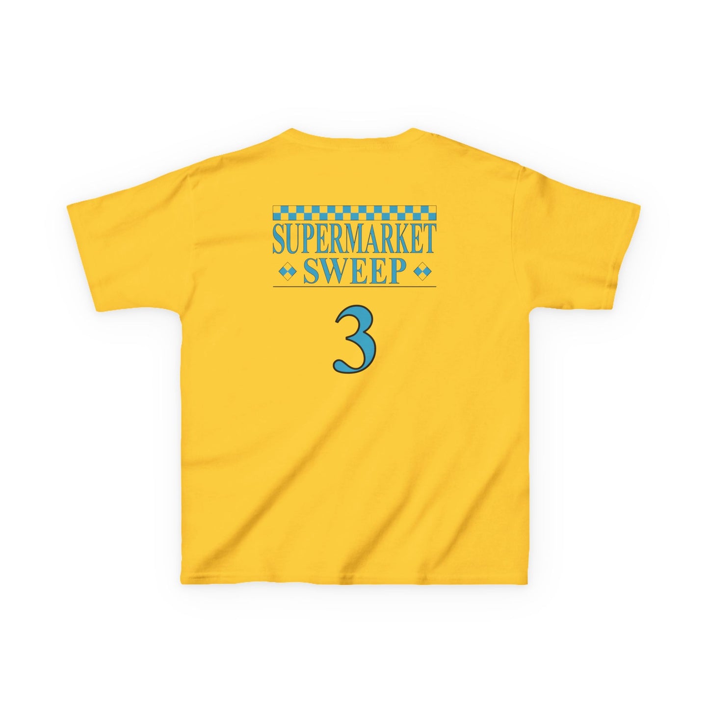 Kids Supermarket Sweep Team 3 Yellow T-Shirt