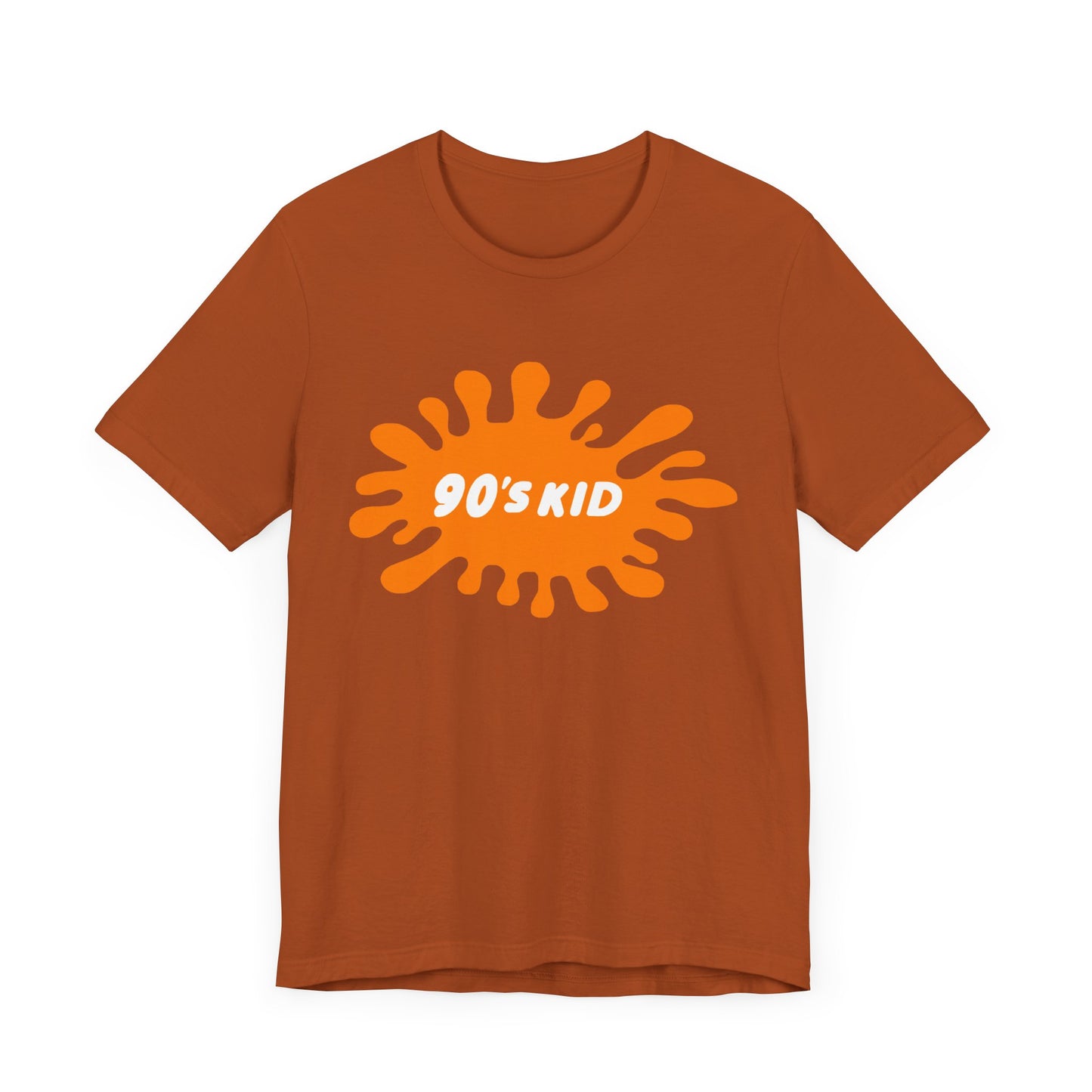 90’s Kid Short Sleeve T-Shirt - Nickelodeon-Inspired Retro Fun