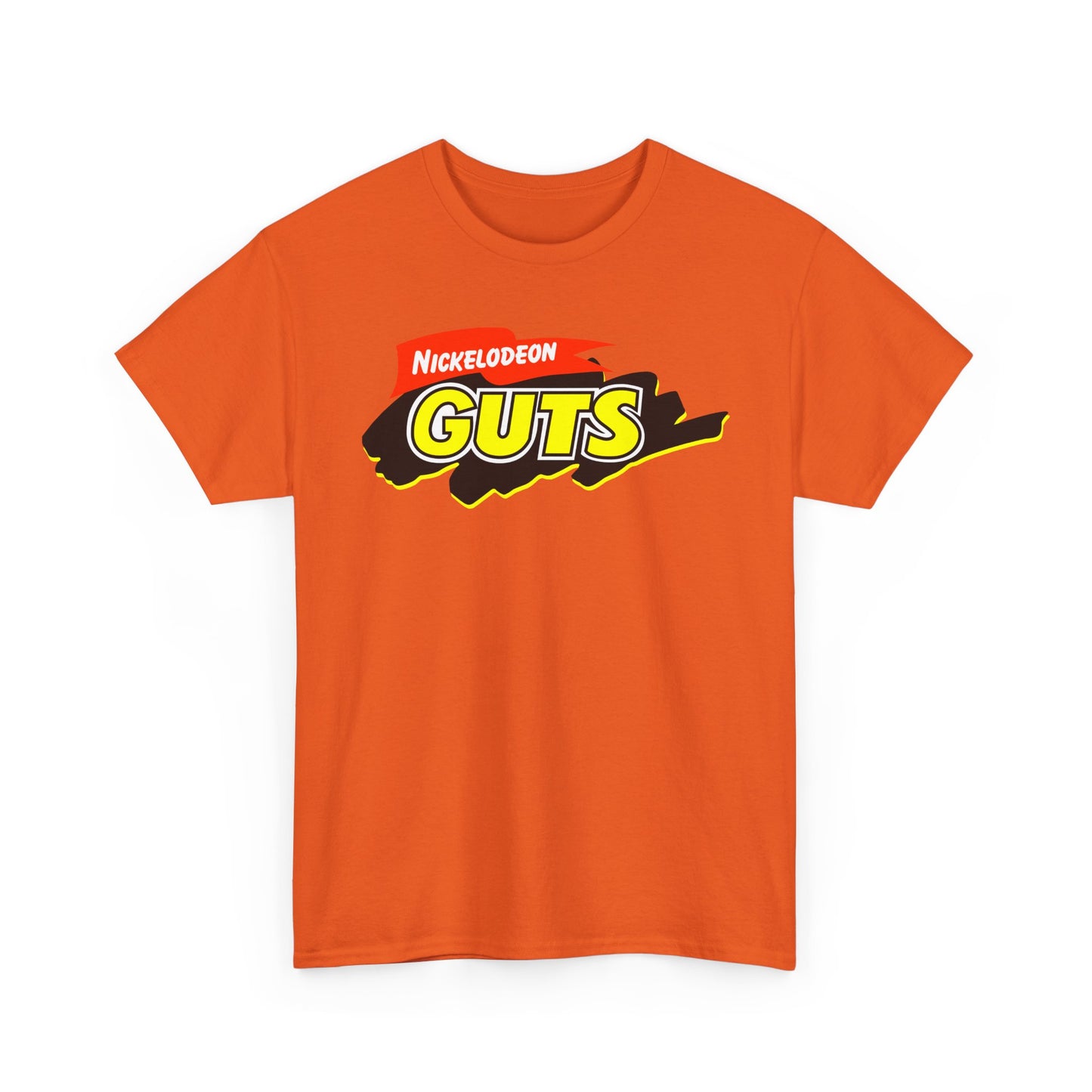Nickelodeon GUTS Short Sleeve Tee Shirt - A Must-Have for 90s Kids