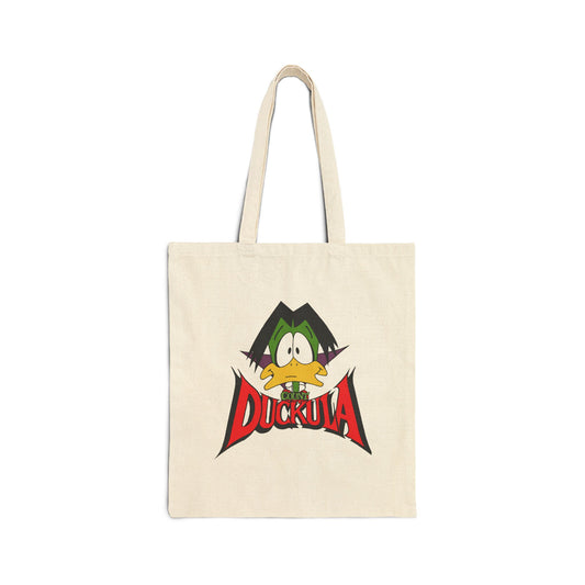 Count Duckula Canvas Tote Bag